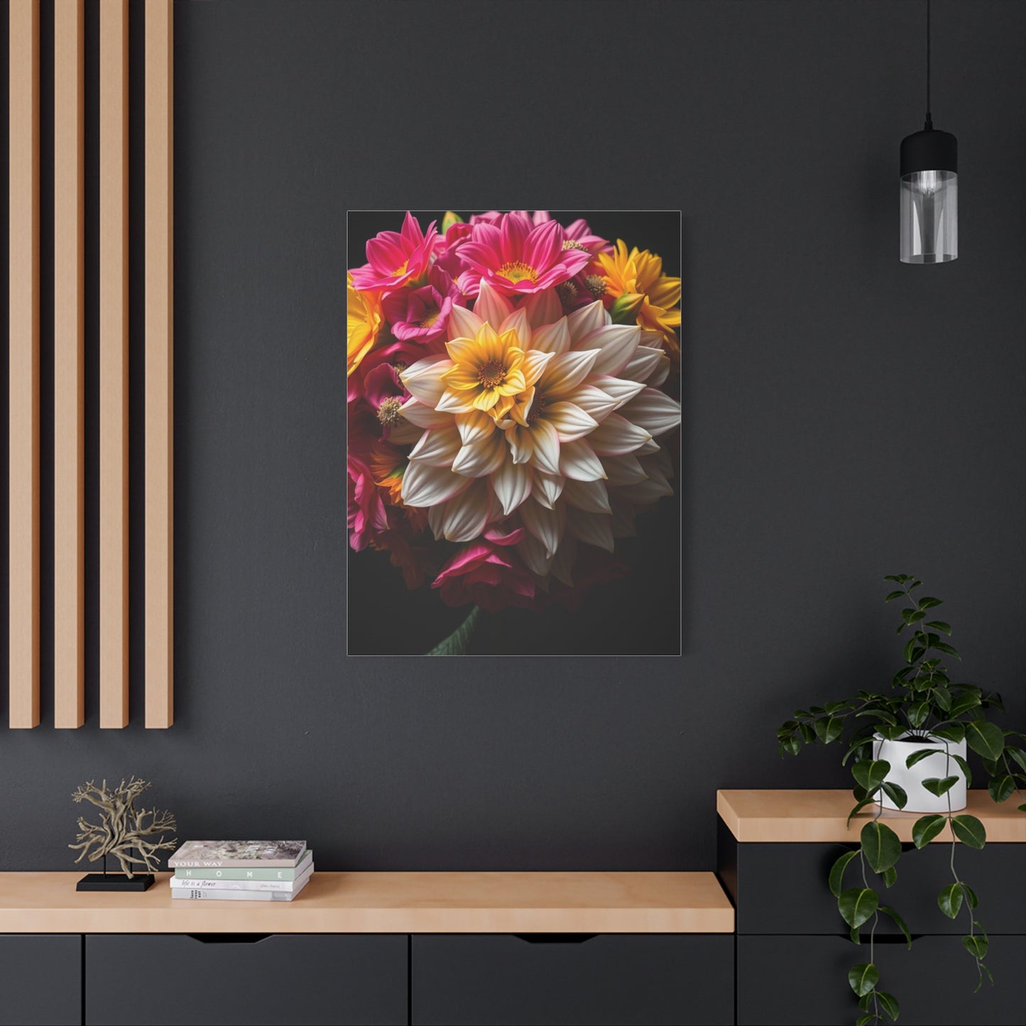 Blooming Aura Canvas Wall Art & Canvas Print