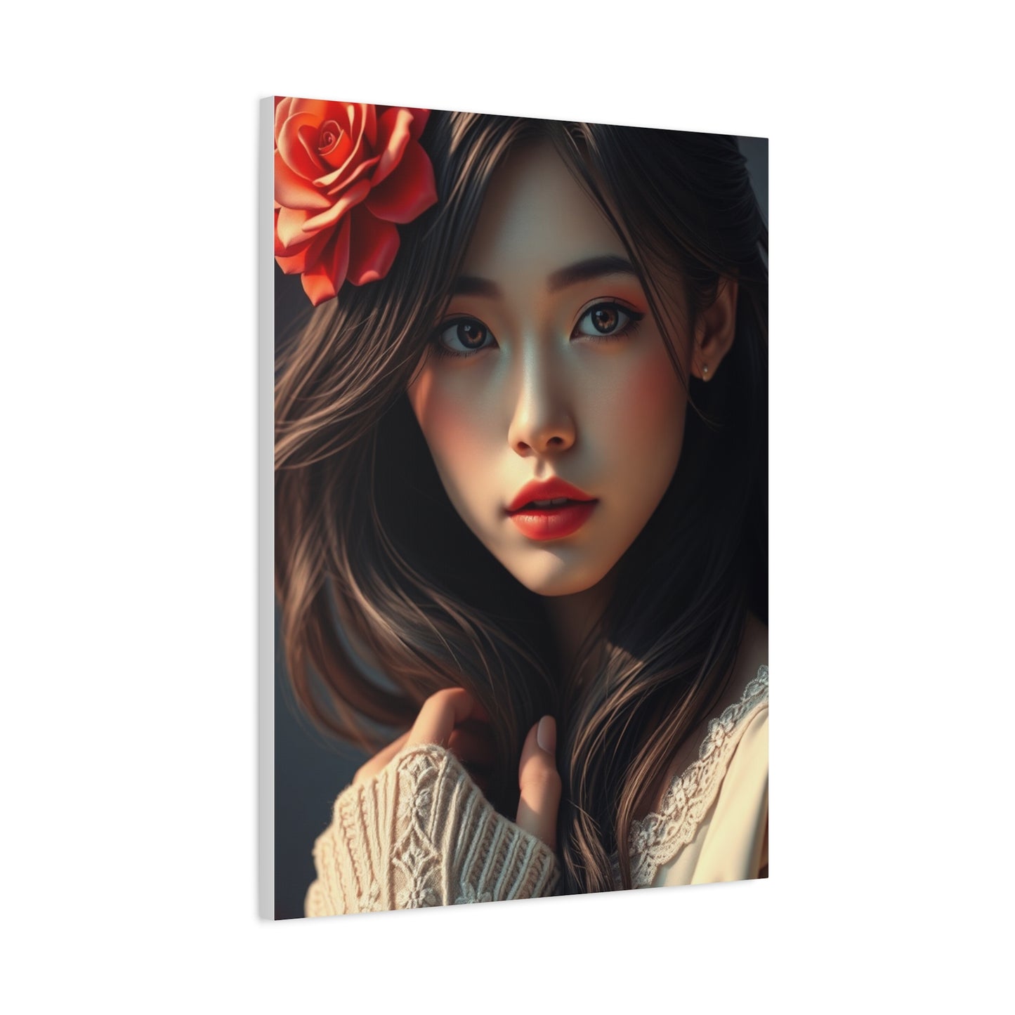 Serenade of Hearts Canvas Wall Art & Canvas Print