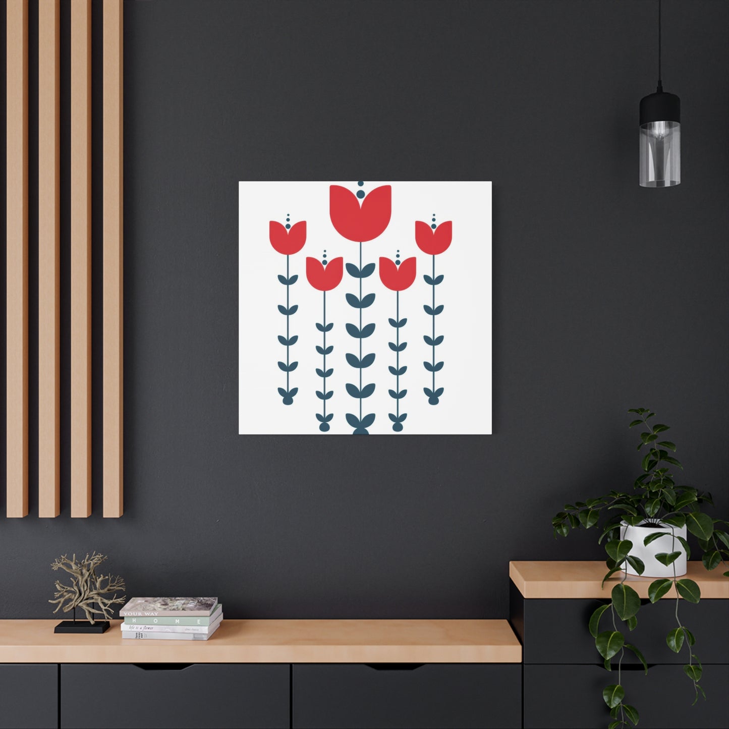 Abstract Flowers 2 Wall Art & Canvas Prints