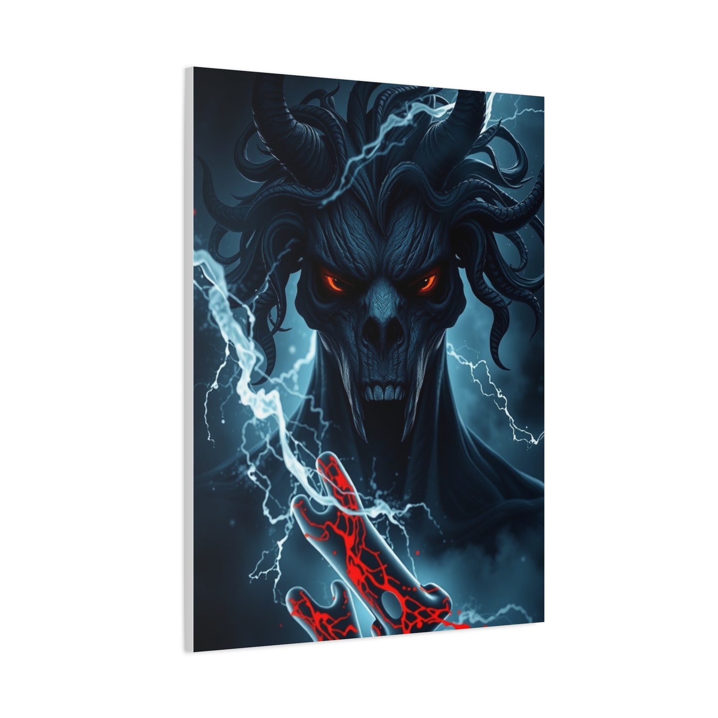 Obsidian Storm Masterpiece Wall Art & Canvas Print