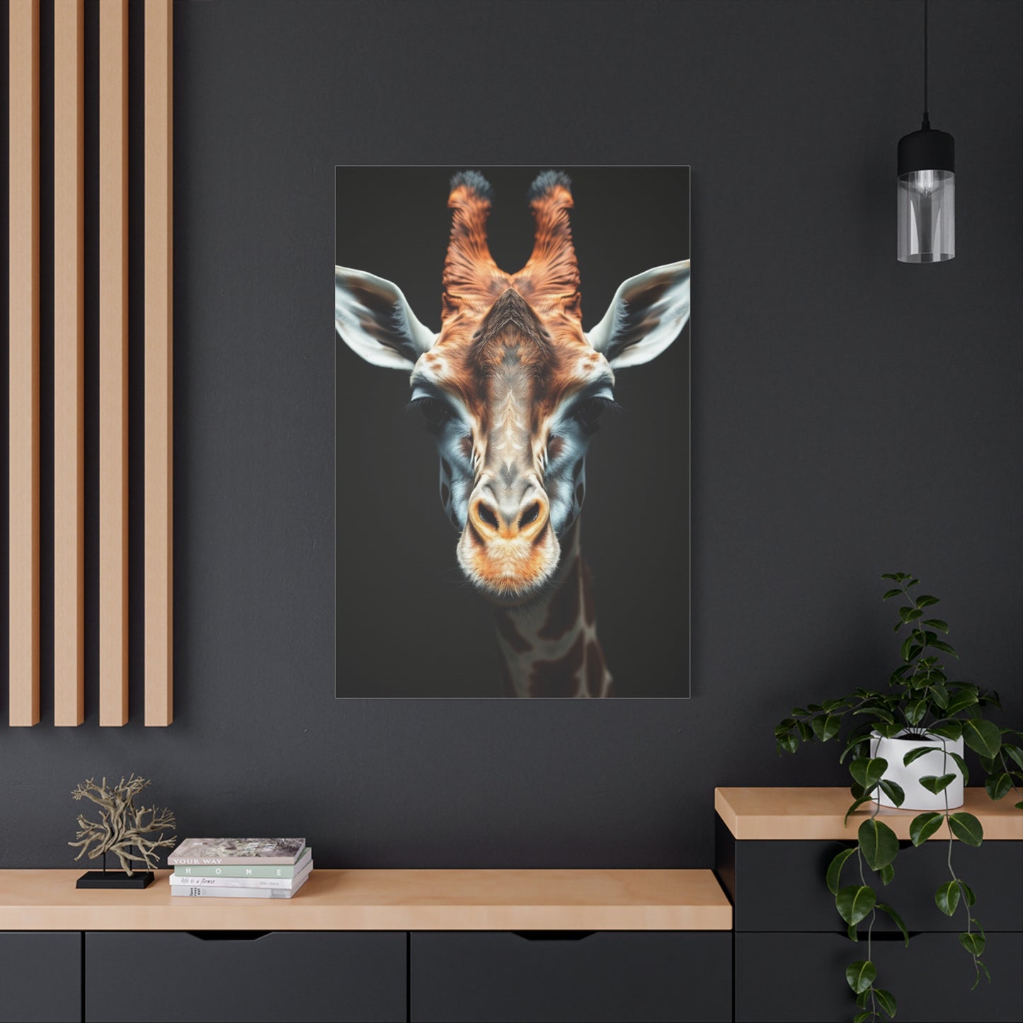 Lofty Silhouette Display wall art & canvas print