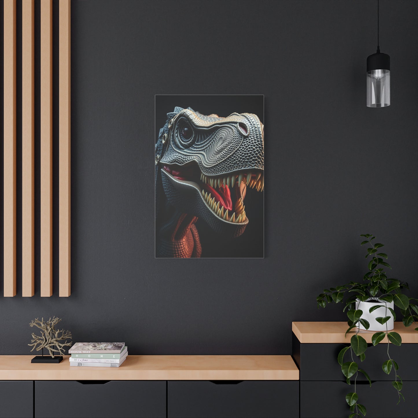 Tyrannosaurus Rex Art Supreme Canvas Wall Art & Canvas Print