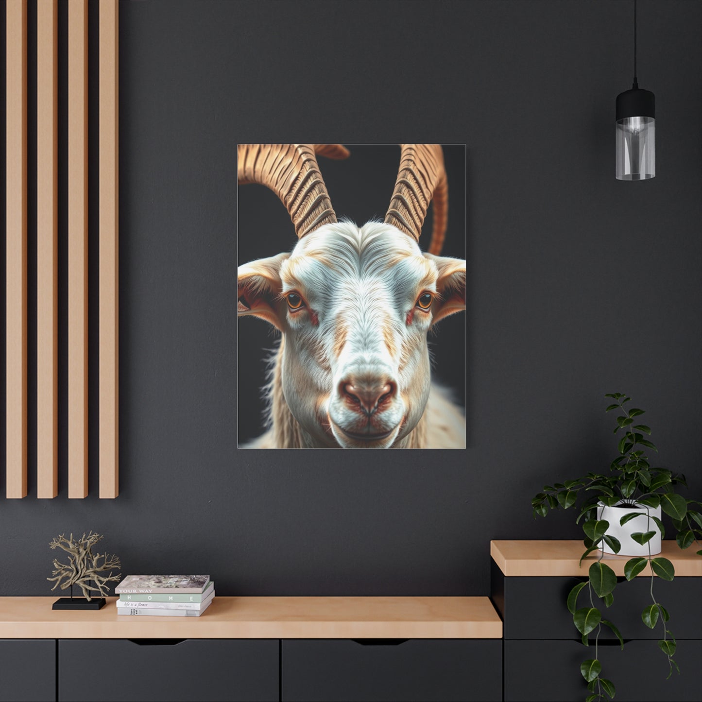 Sublime Goat Tableau Wall Art & Canvas Print