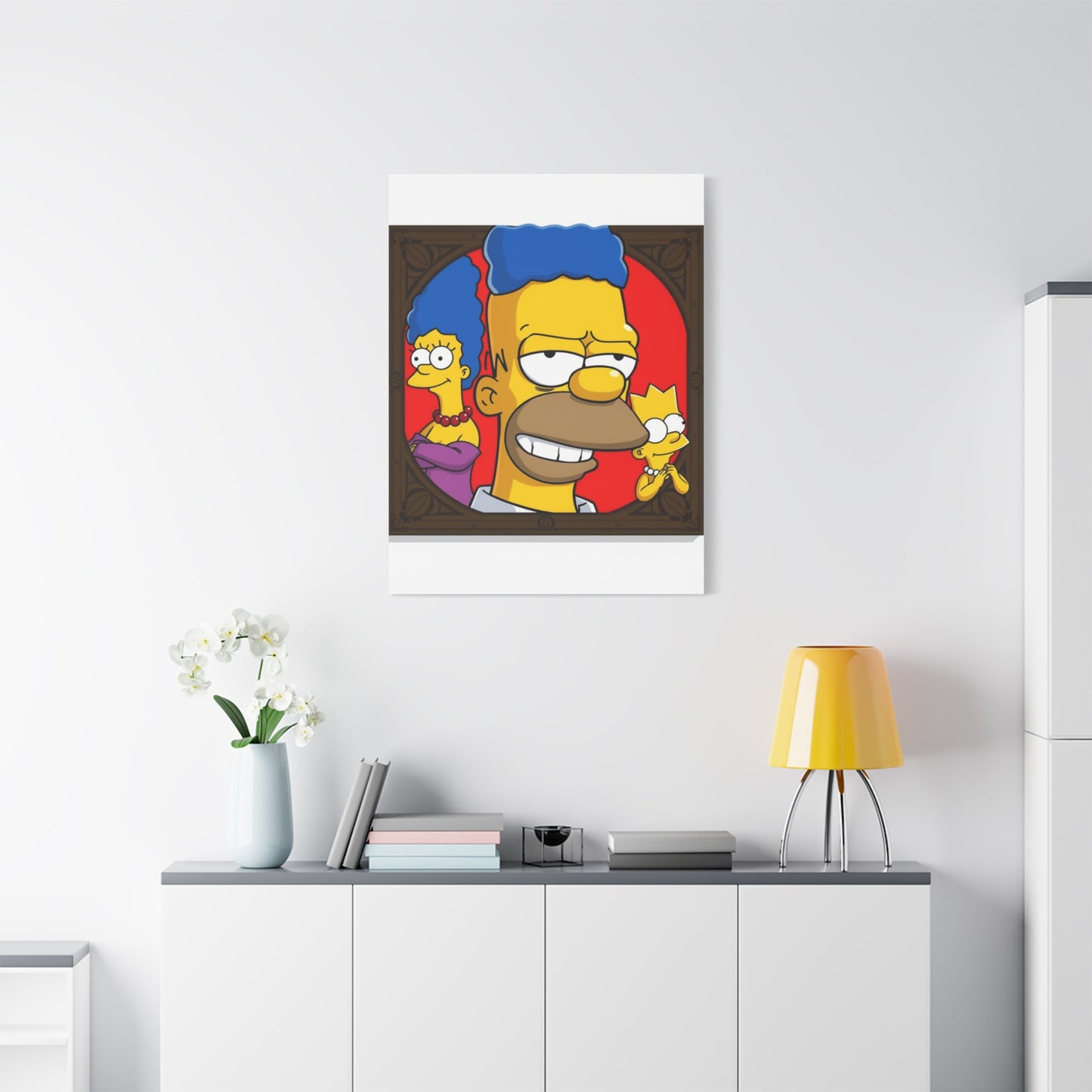 The Simpsons Art Canvas Art 4 Wall Art & Canvas Print