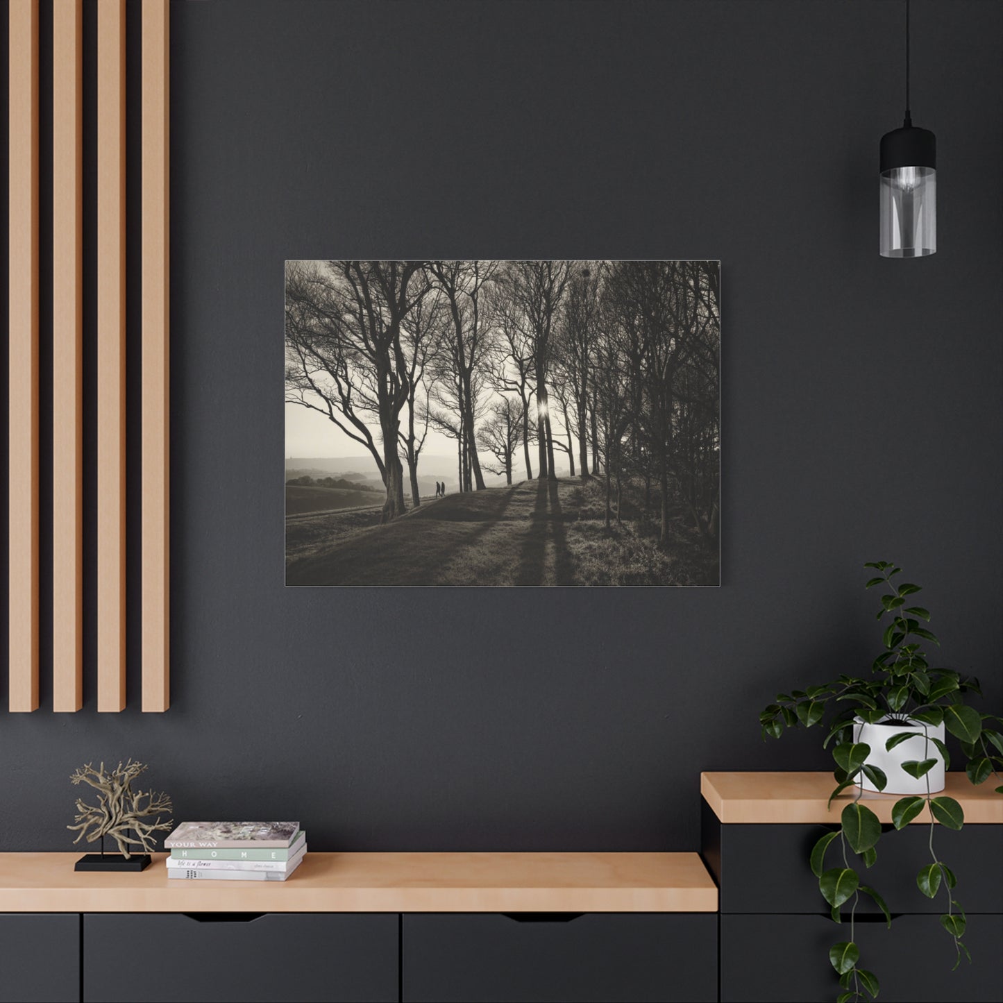 Forest Path at Dawn Wall Art & Canvas Prints