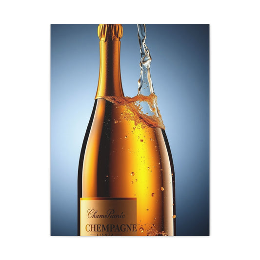 Champagne Art Luxury Canvas Wall Art & Canvas Print