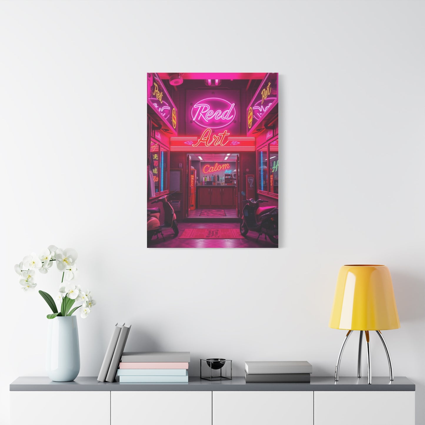 Retro Grandeur Canvas Wall Art & Canvas Print