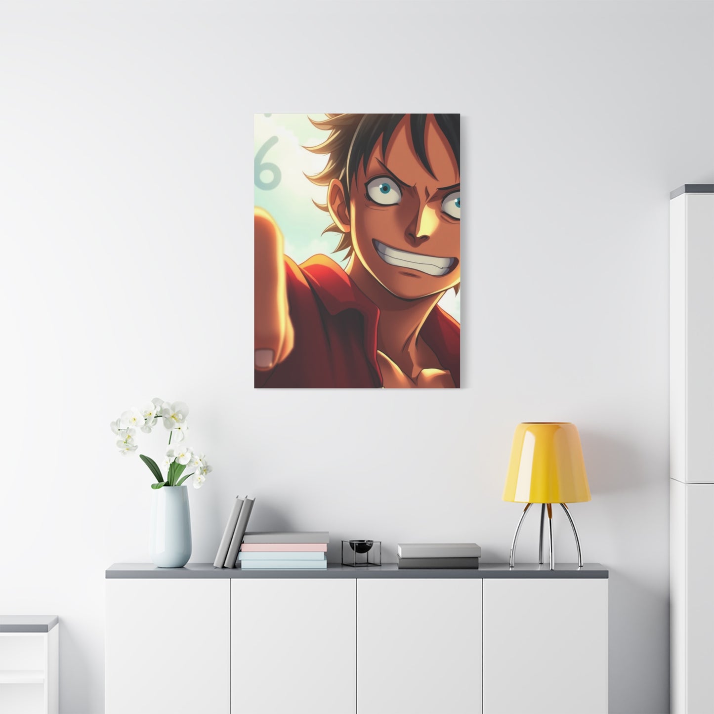 Monkey D. Luffy Art Canvas Art 4 Wall Art & Canvas Print