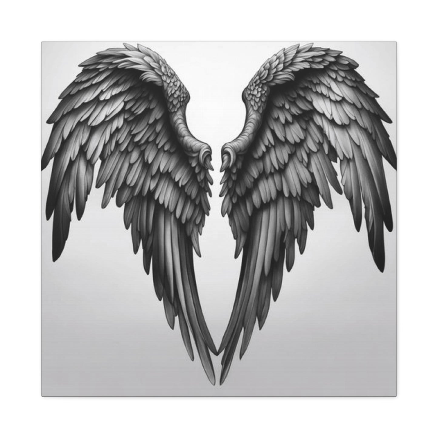 Black Angel Wings Wall Art & Canvas Prints