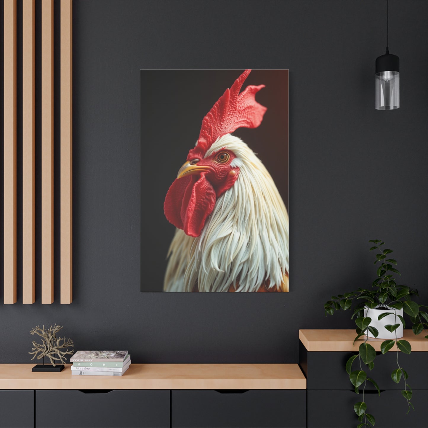 Vision Chicken & Rooster Wall Art Art Wall Art & Canvas Print