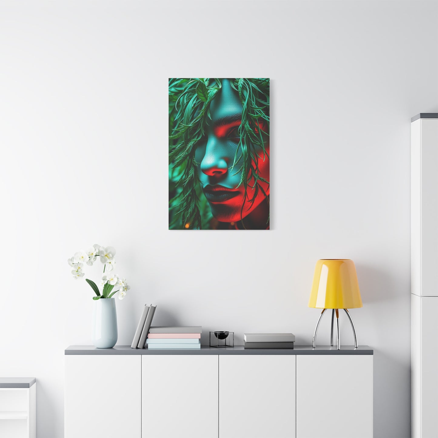 Viridian Opulence Art Wall Art & Canvas Print