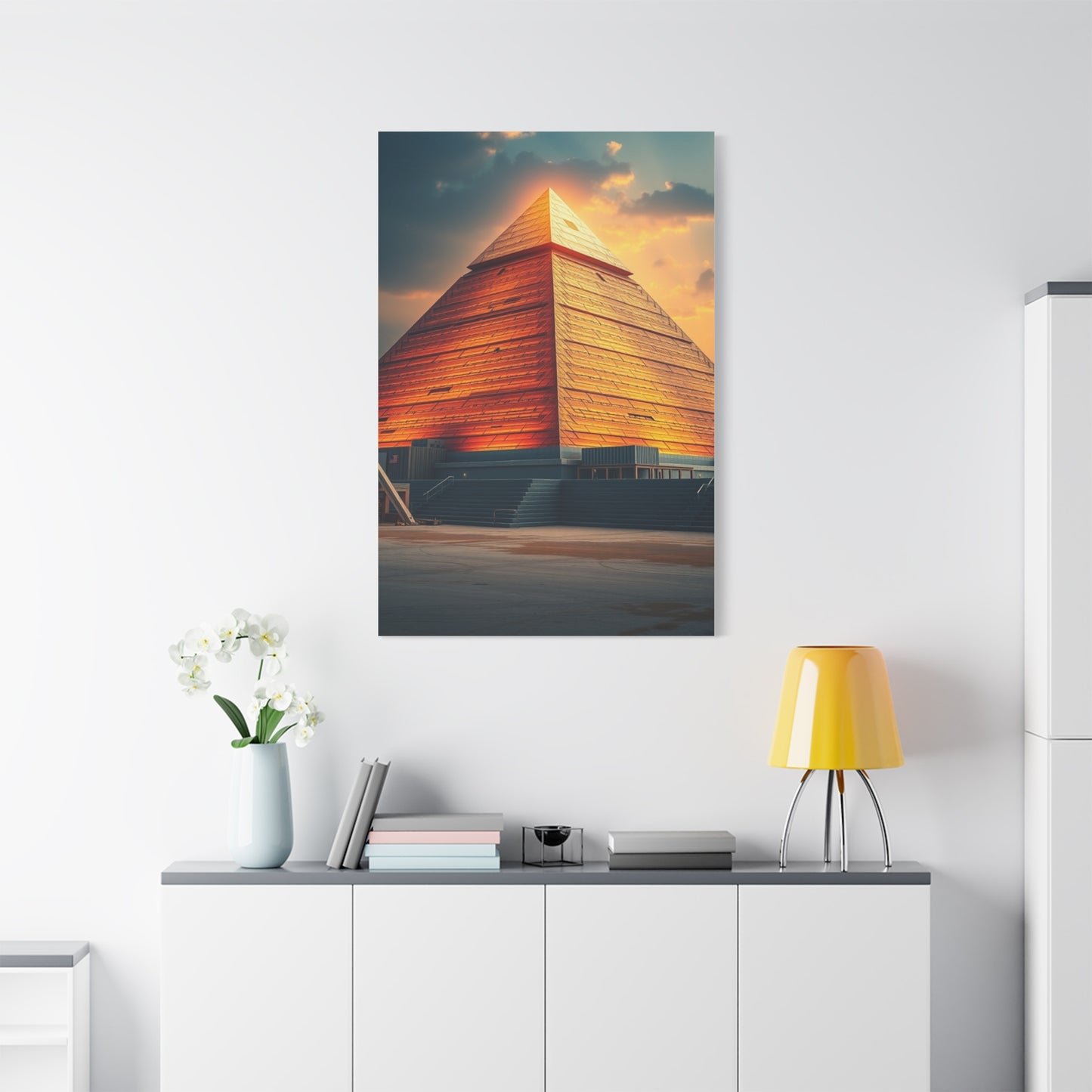 Pyramid Art Canvas Art 8 Wall Art & Canvas Print