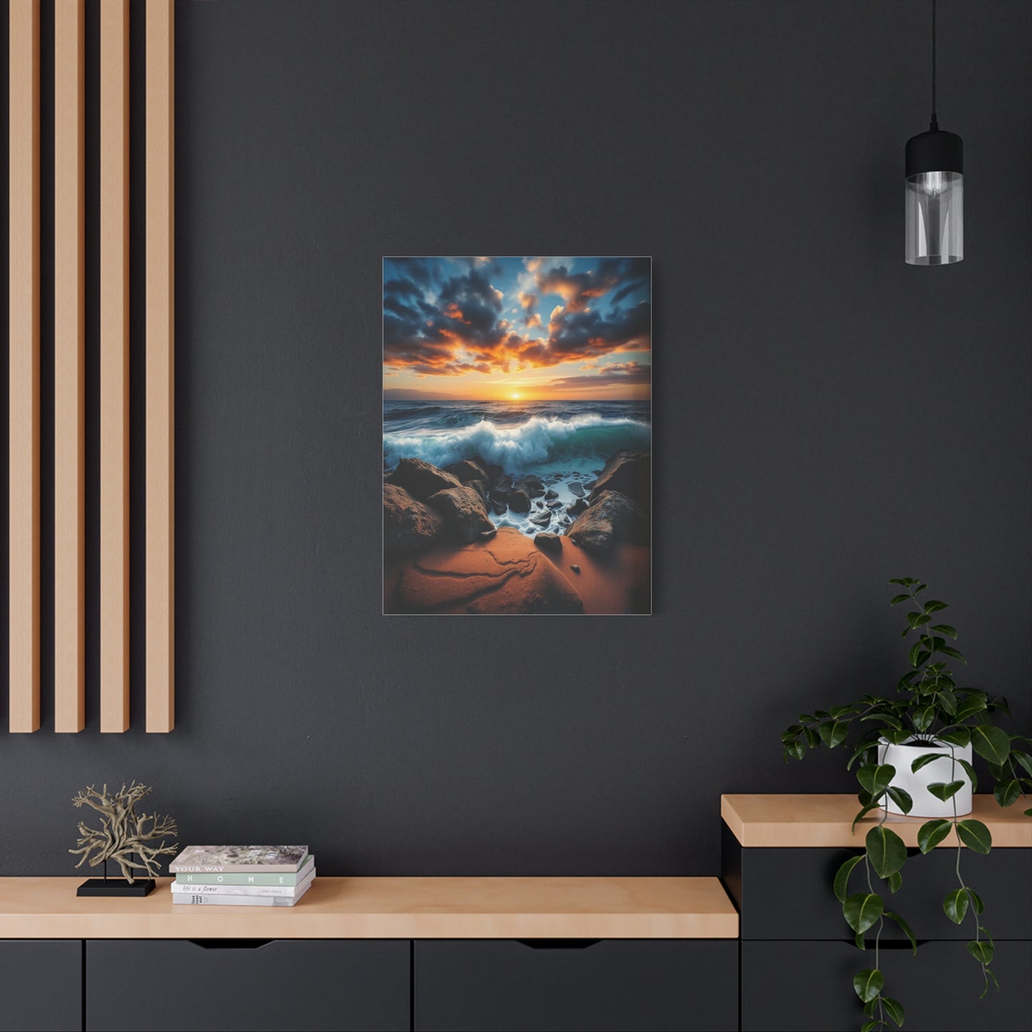 Oceanic Horizon Reverie Wall Art & Canvas Print