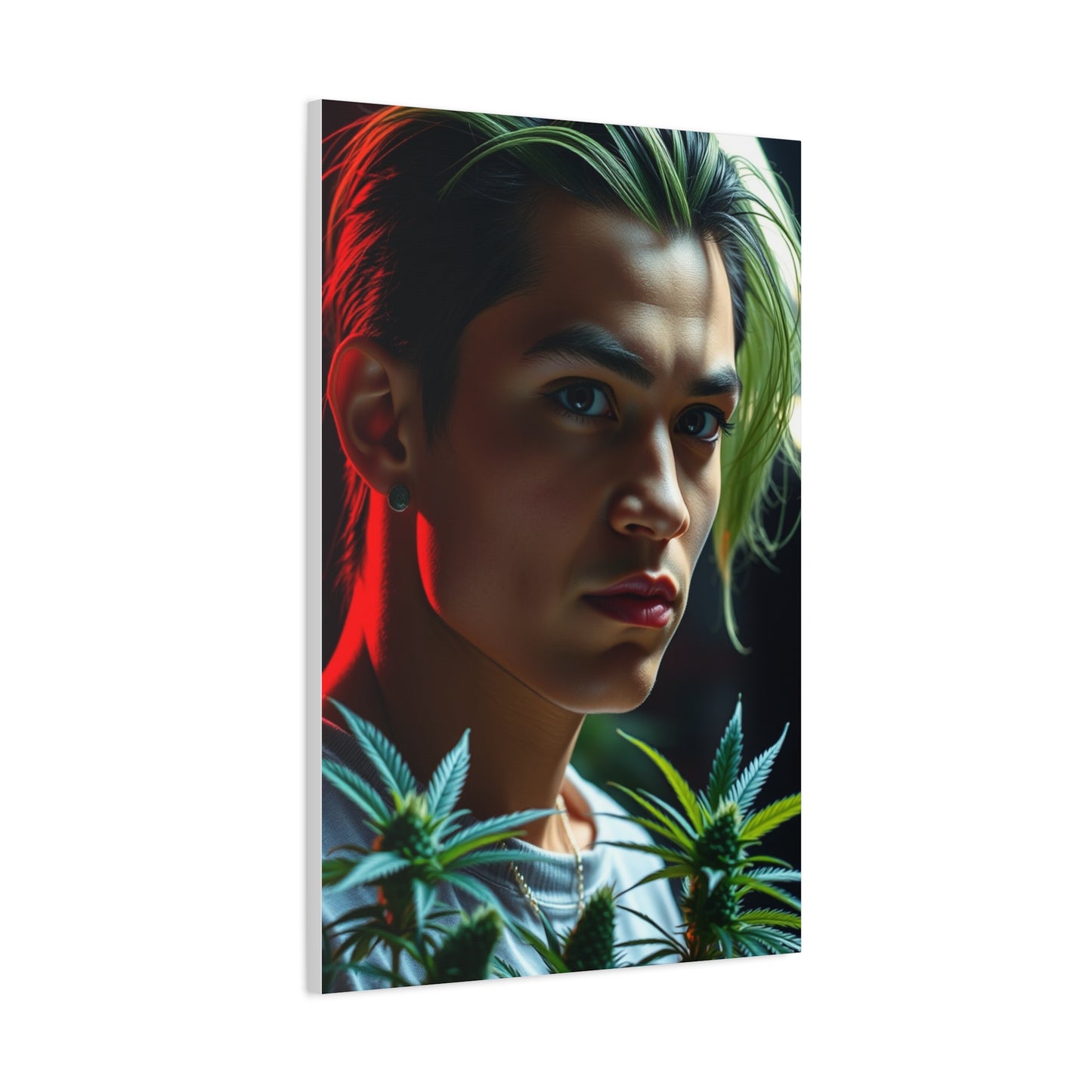 Green Symphony Canvas Wall Art & Canvas Print