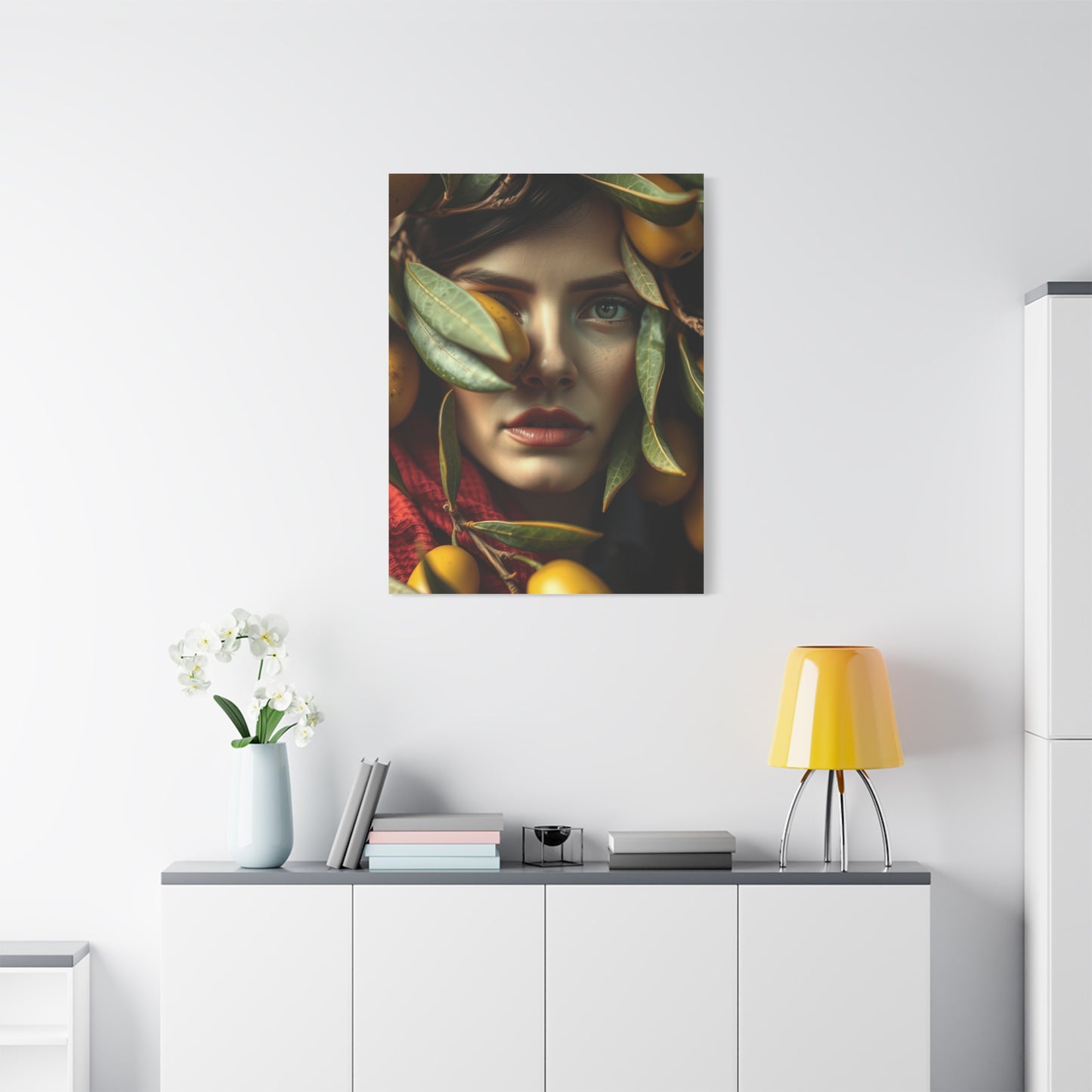 Verdant Elegance Canvas Wall Art & Canvas Print