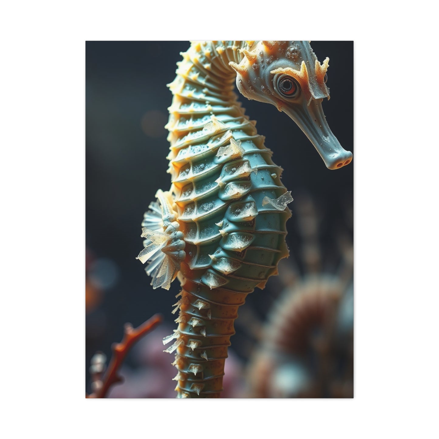 Seahorse Art Canvas Art 10 Wall Art & Canvas Print