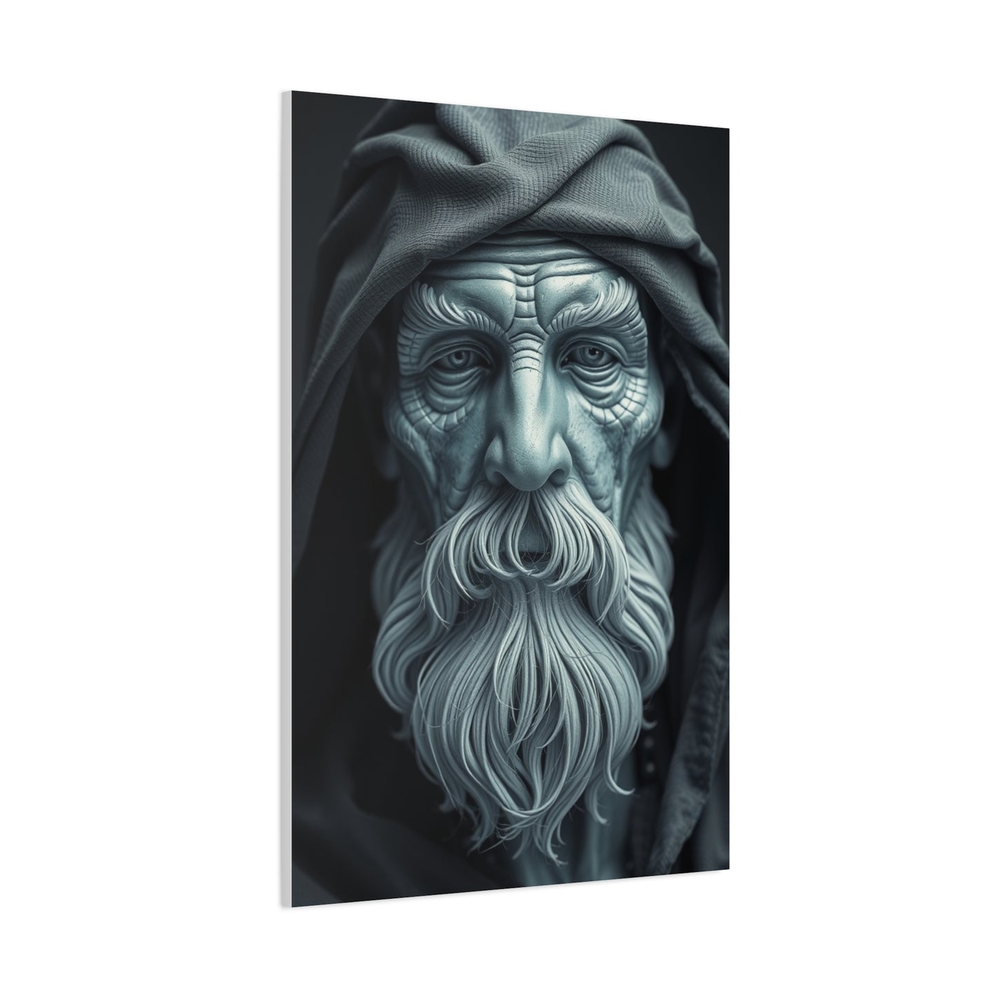 Opulent Grayscale Tapestry Wall Art & Canvas Print