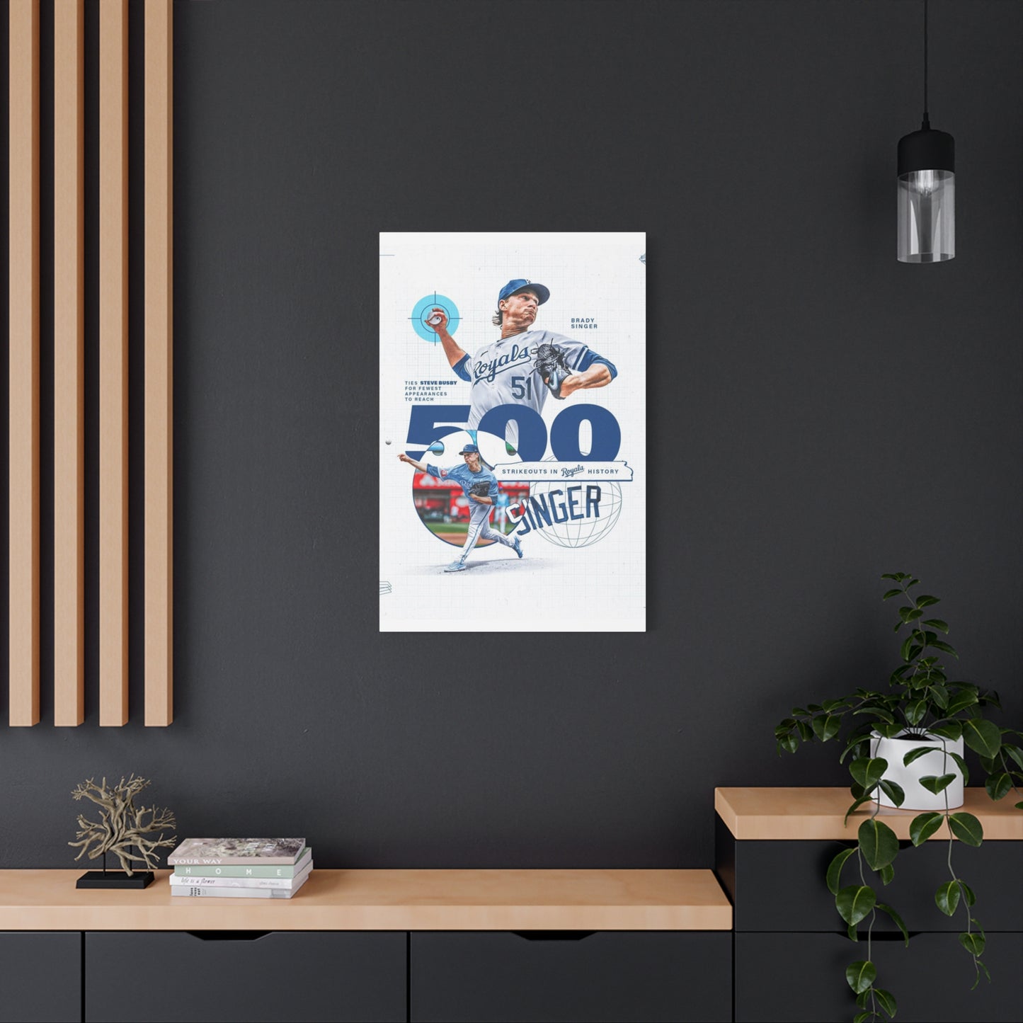 Brady Singer Poster Wall Art & Canvas Prints
