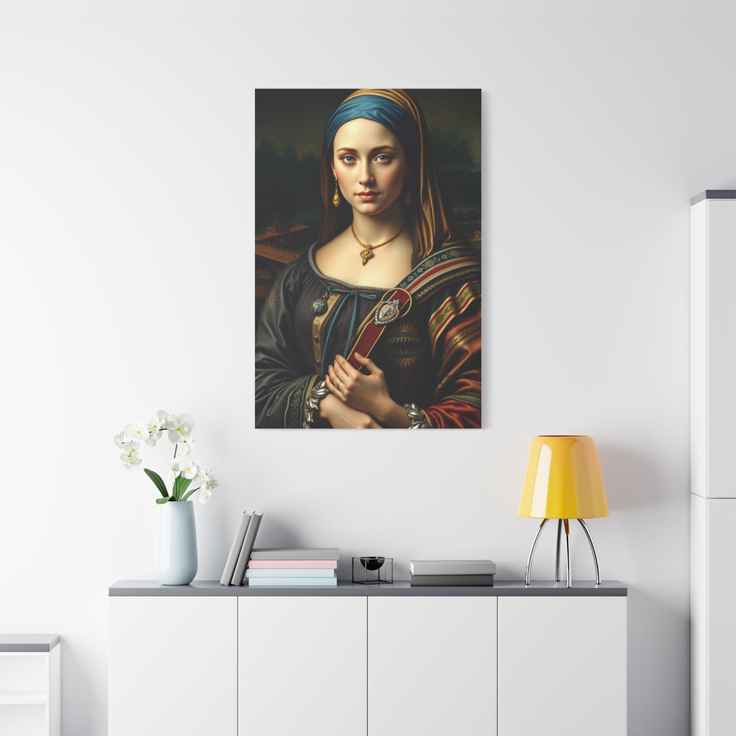 Ethereal Silhouette Canvas Wall Art & Canvas Print