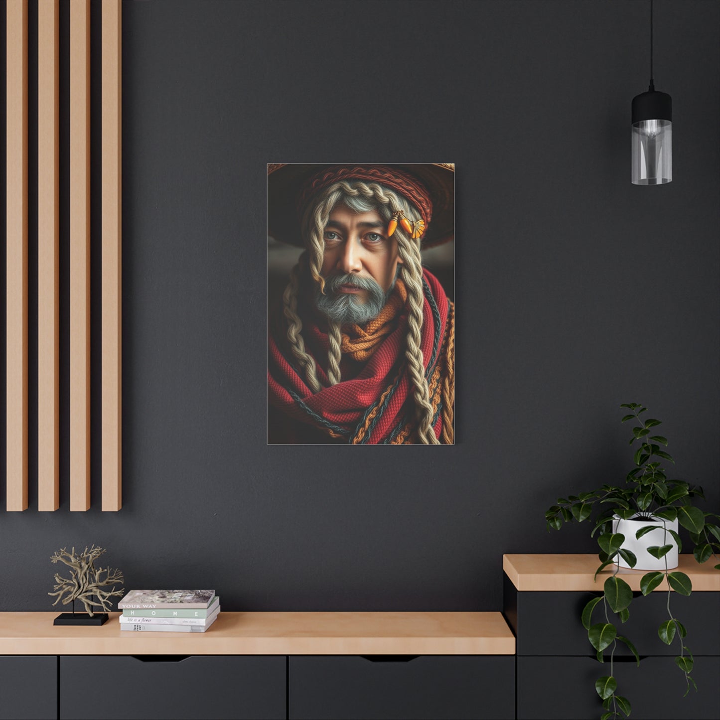 Vintage Serenity Panels Wall Art & Canvas Print
