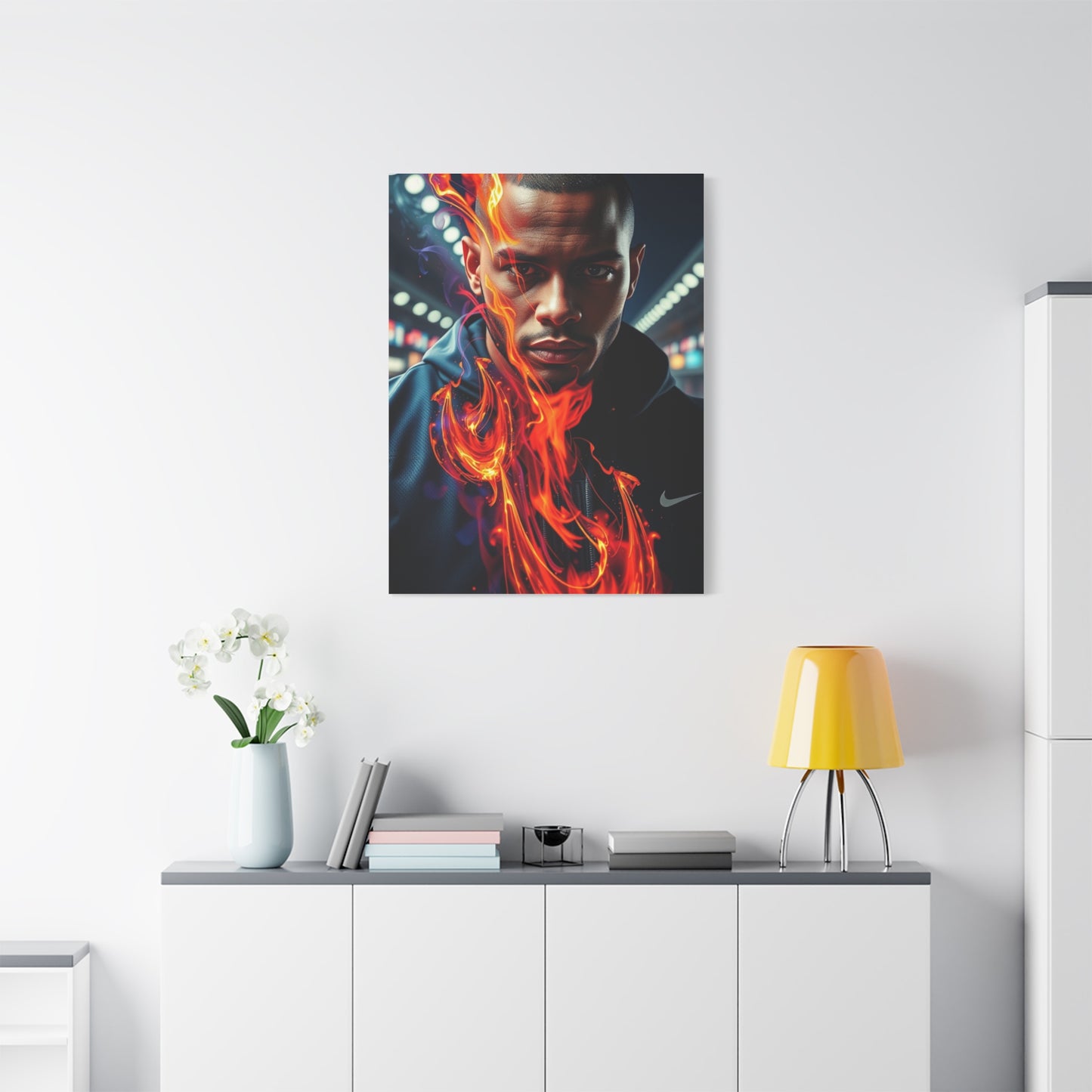 Exalted Silhouette Wall Art Wall Art & Canvas Print