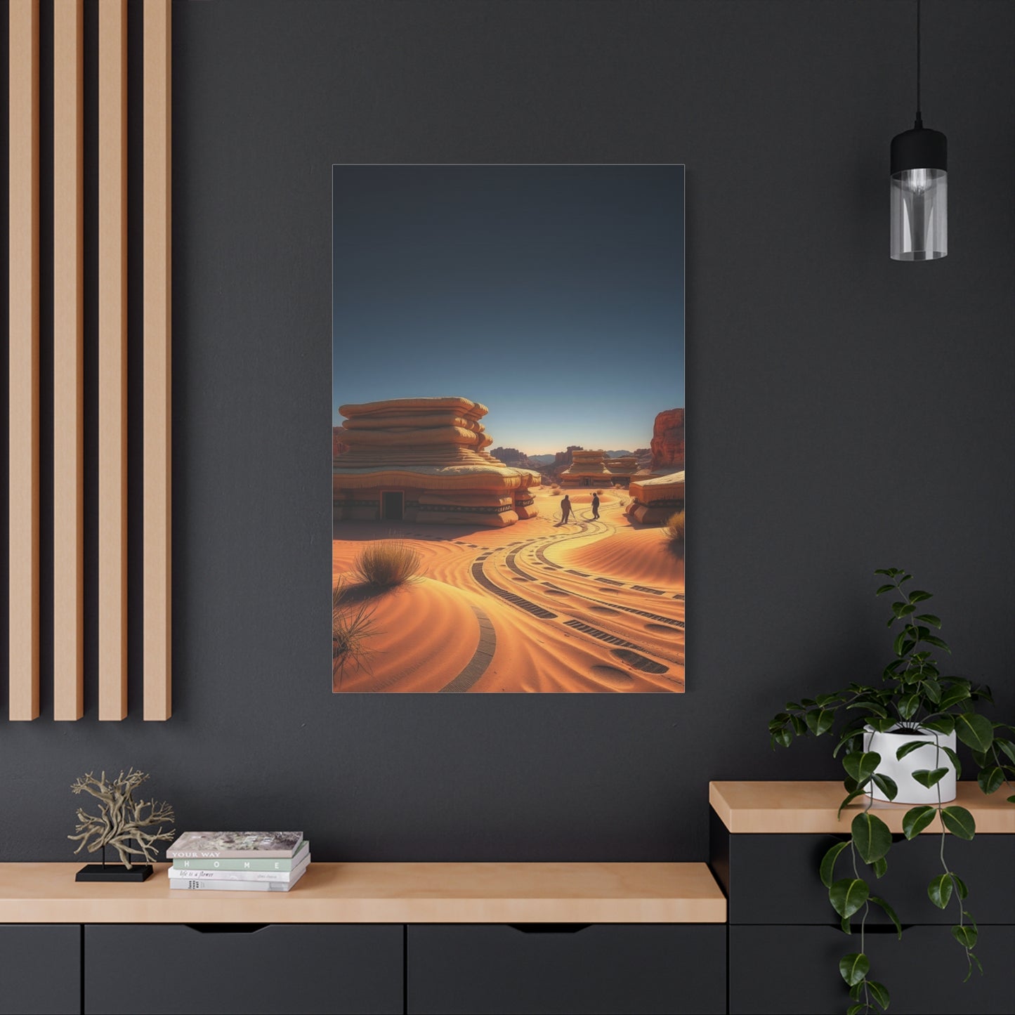 Vast Expanse Portrait Wall Art & Canvas Print
