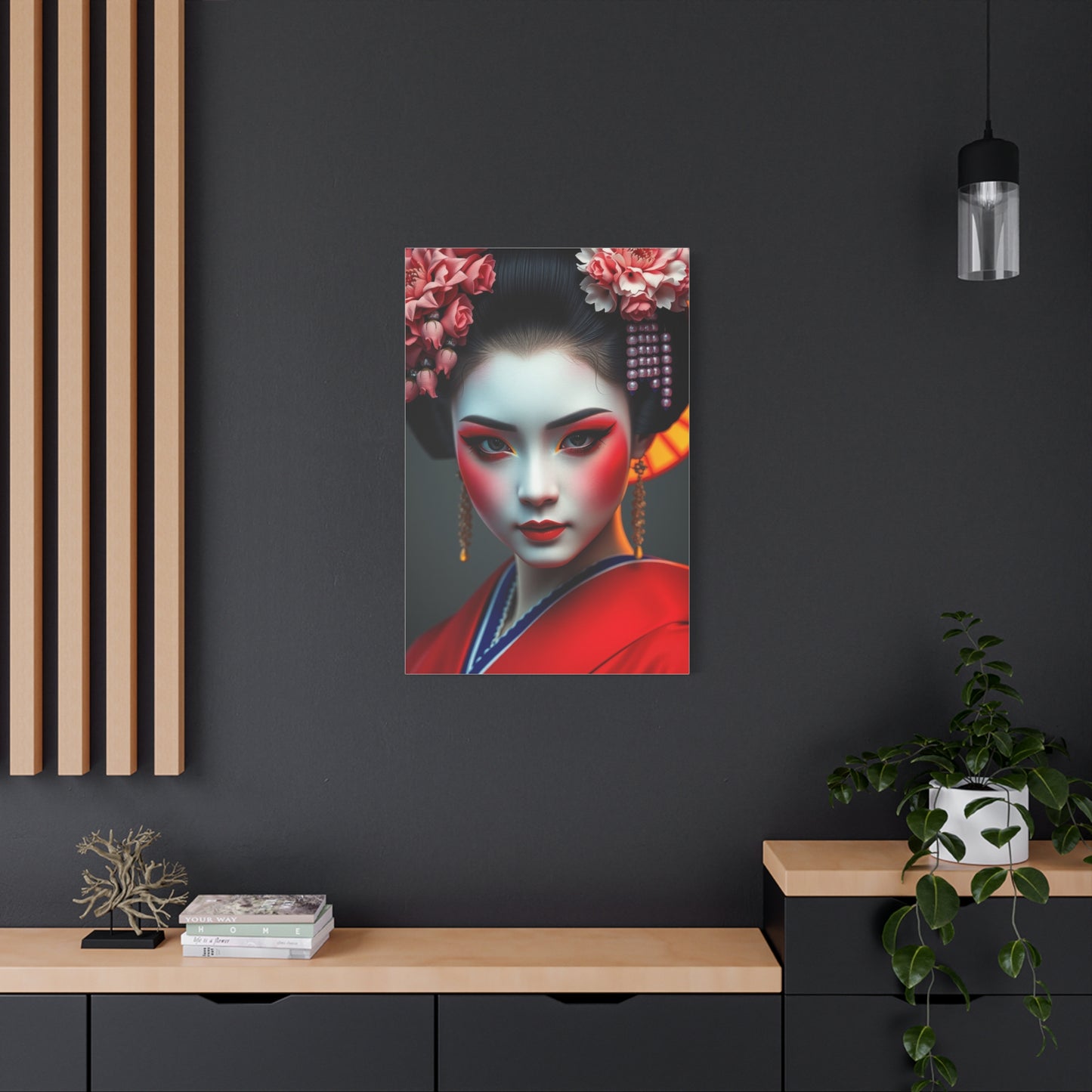 Geisha Art Canvas Art 2 Wall Art & Canvas Print