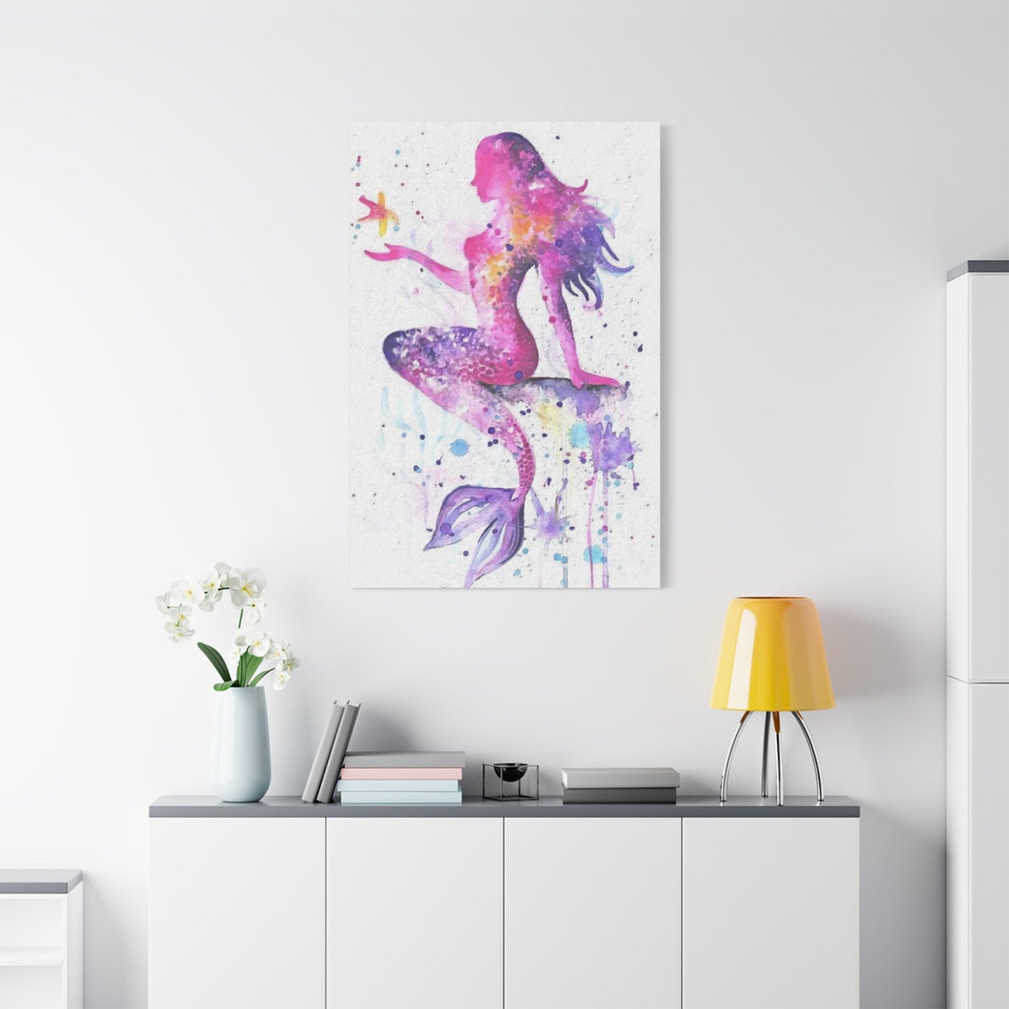 Colorful Mermaid Wall Art & Canvas Prints