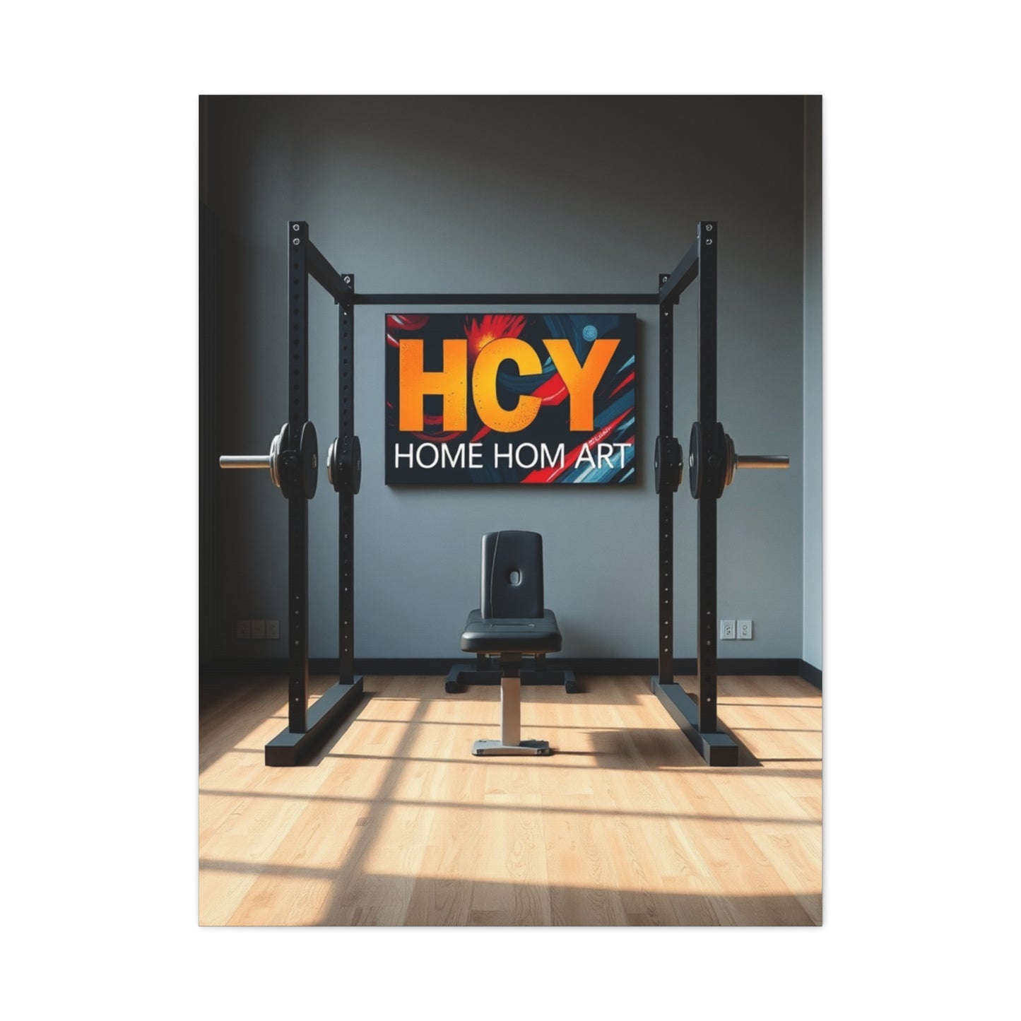 Gym Grandeur Wall Piece Wall Art & Canvas Print