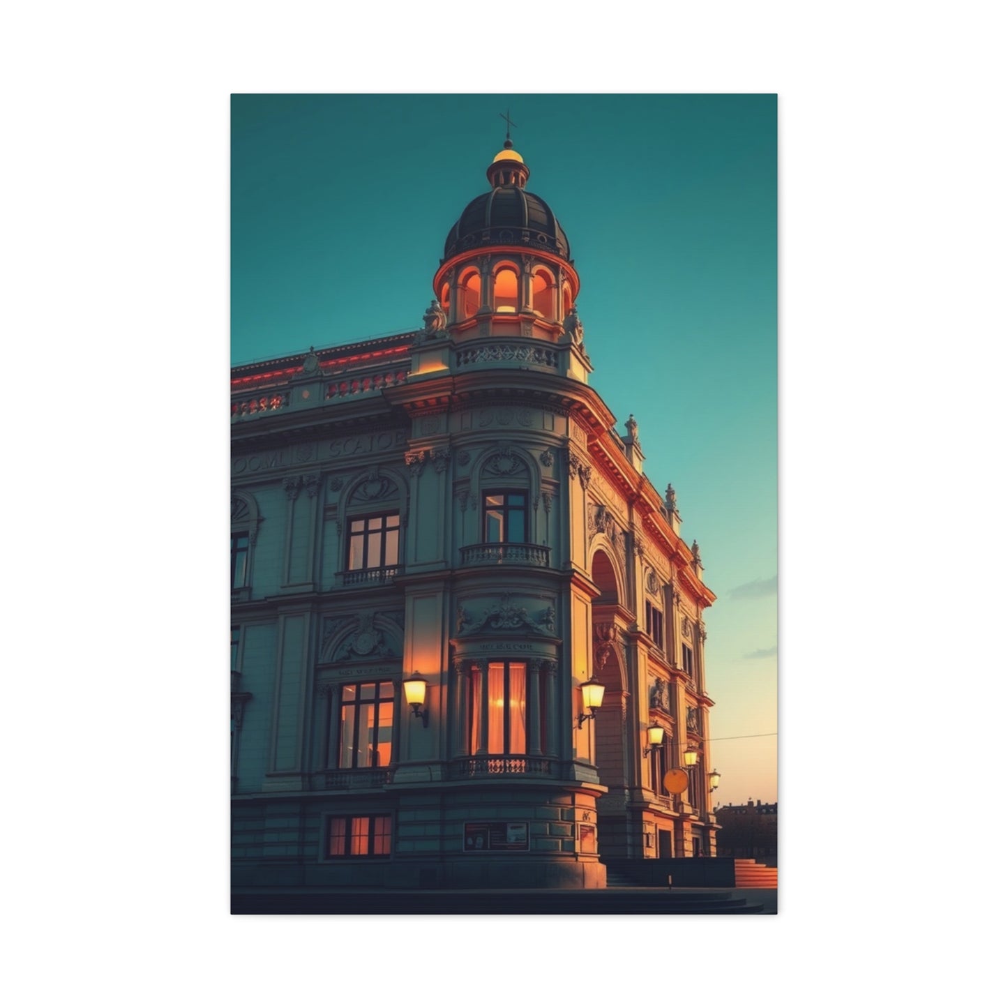 Geometric Grandeur Canvas Wall Art & Canvas Print