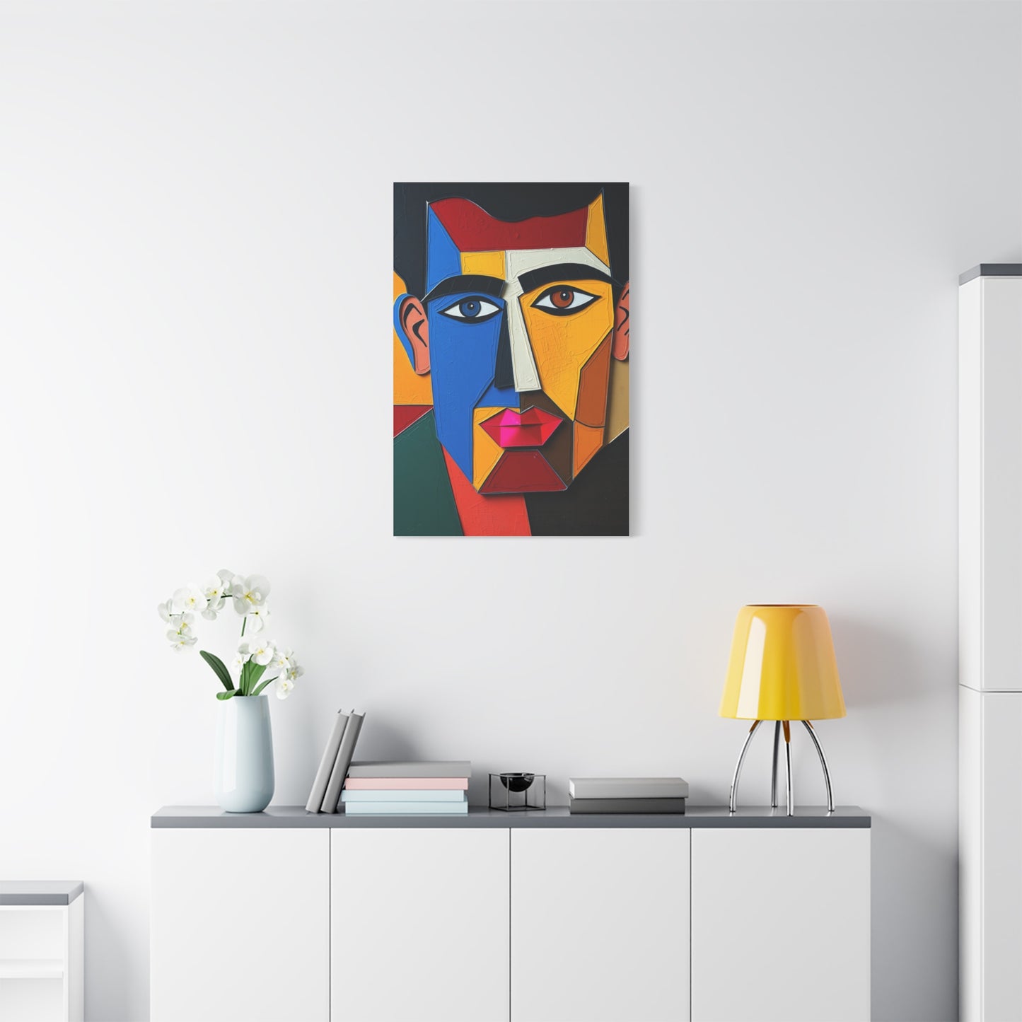 Facet Illumination Artwork Wall Art & Canvas Print