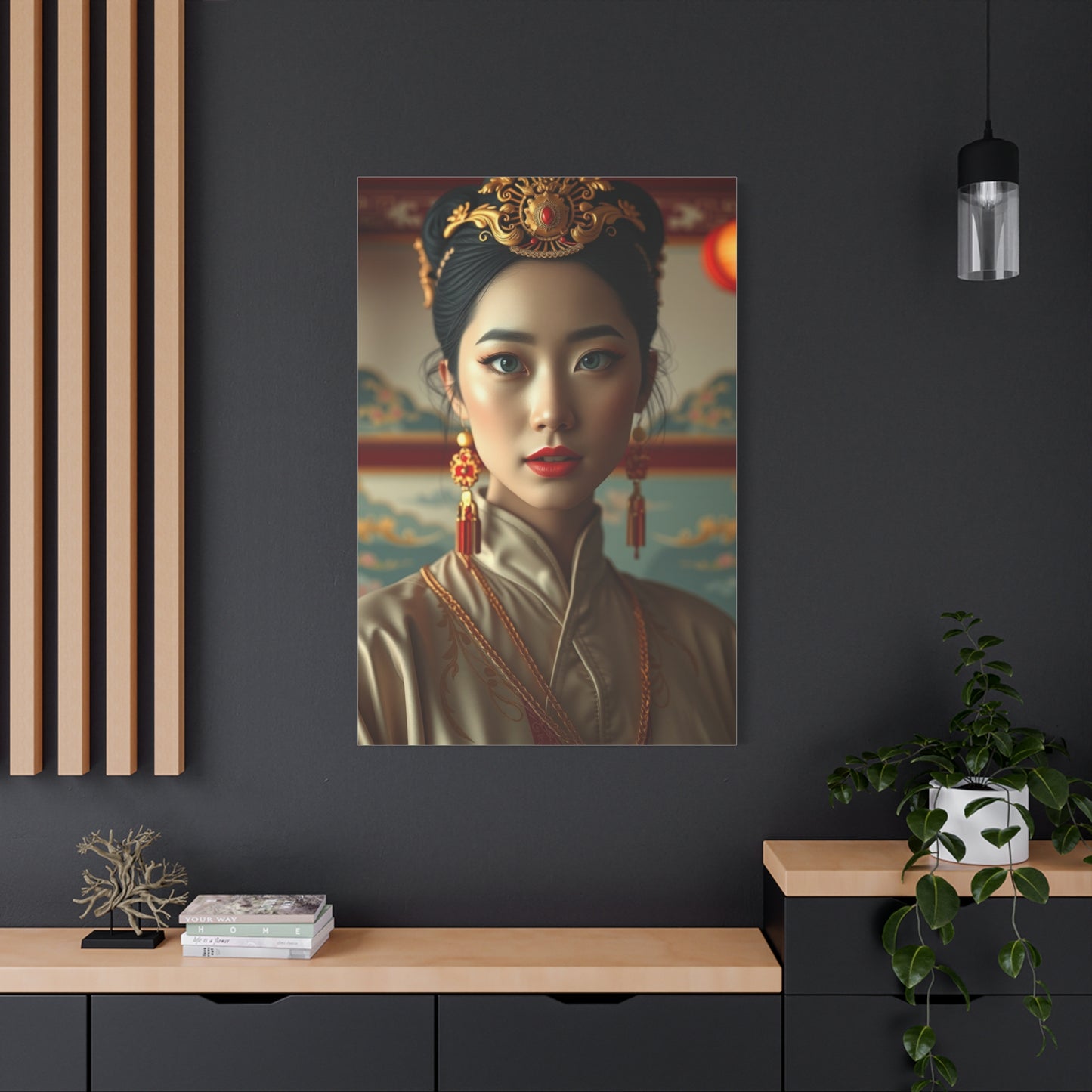 Chinoisere Art Refined Canvas Wall Art & Canvas Print