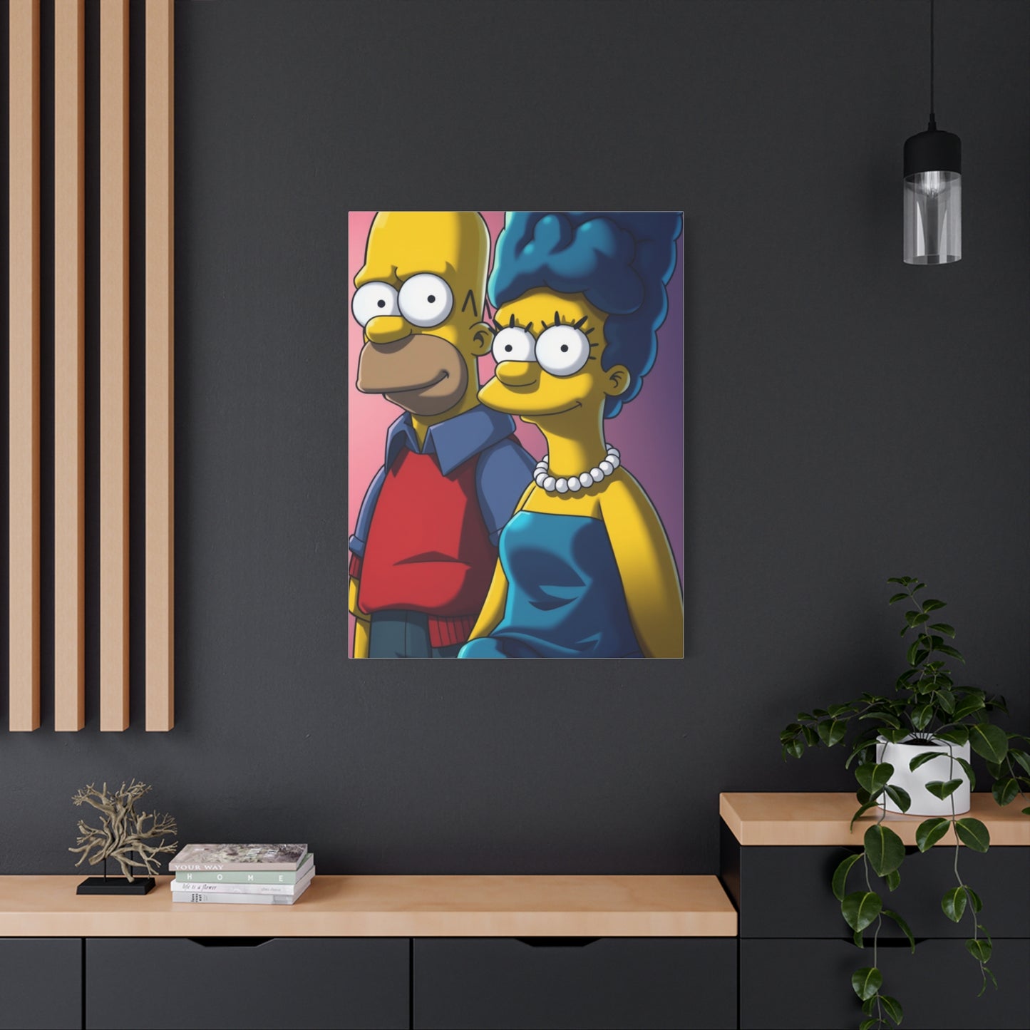 The Simpsons Art Canvas Art 5 Wall Art & Canvas Print