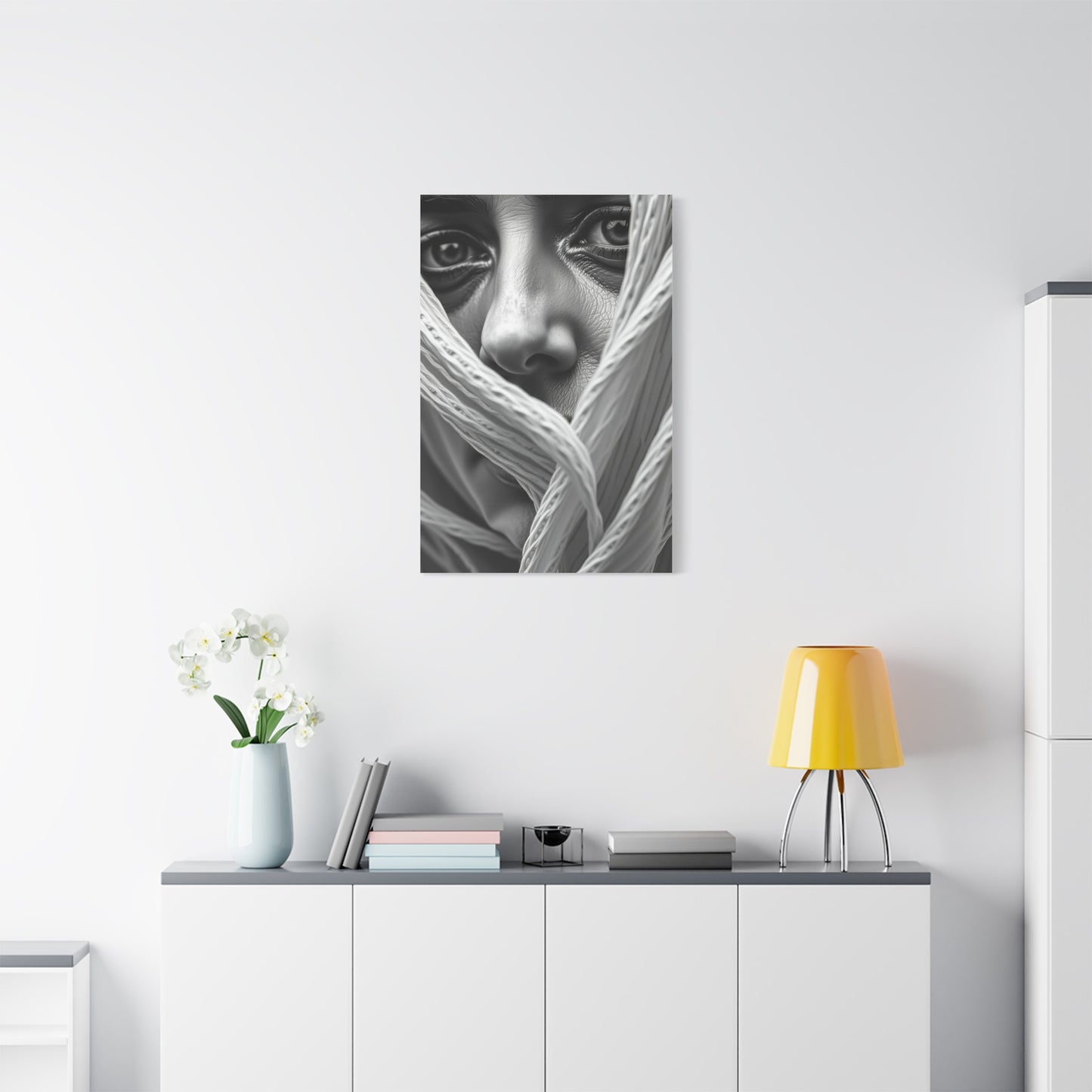 Grayscale Serenity Wall Art Wall Art & Canvas Print