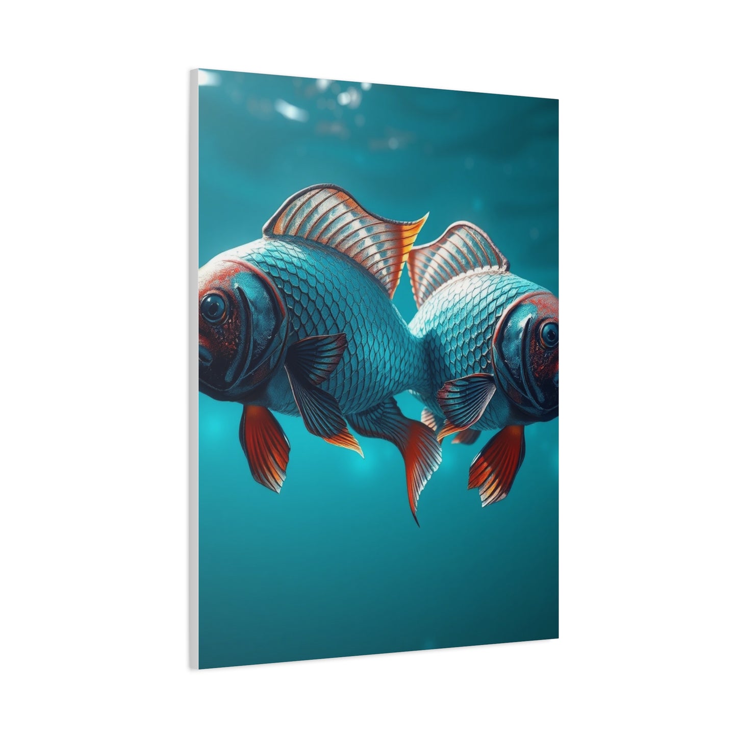 Mystical Pisces Serenade wall art & canvas print