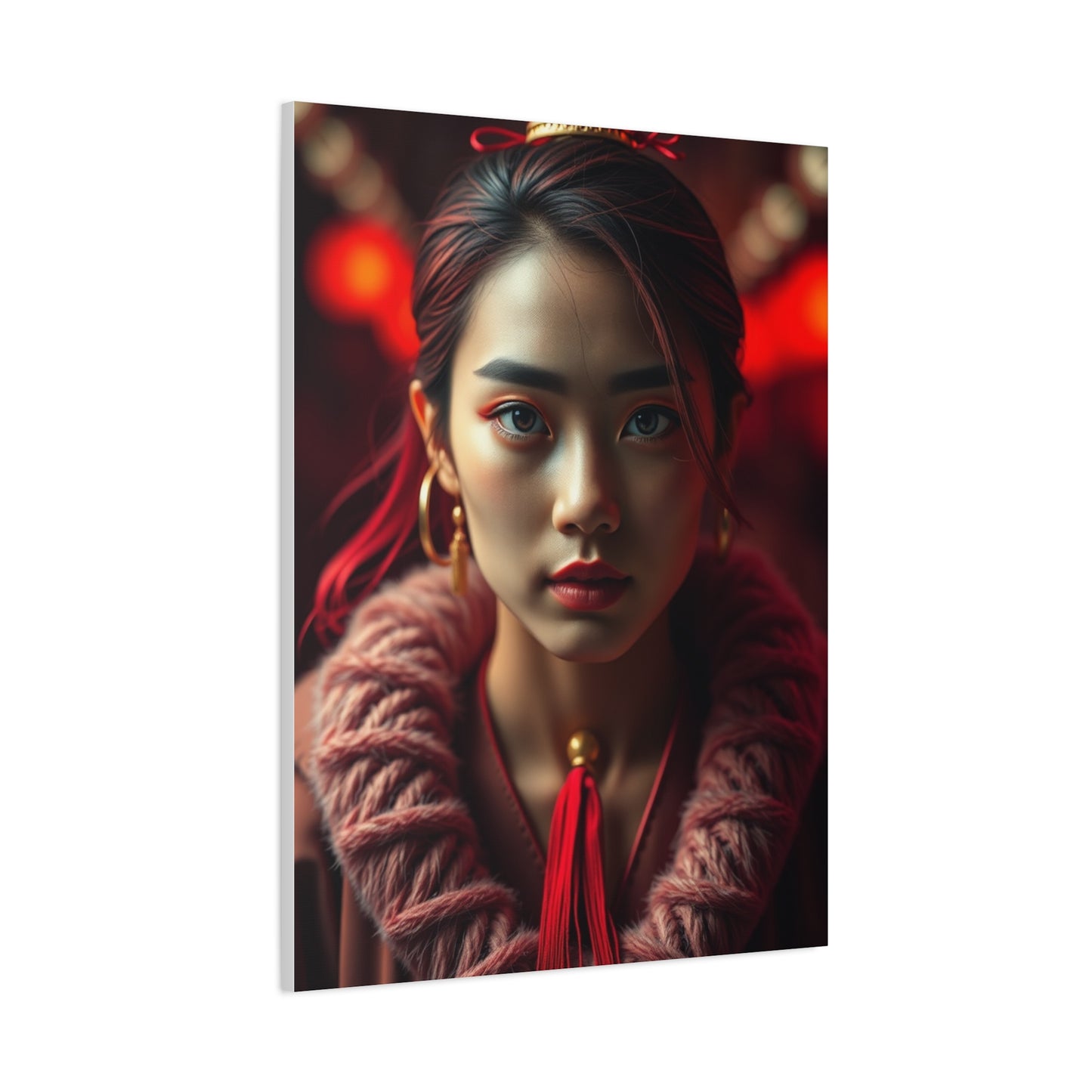 Garnet Essence Masterpiece Wall Art & Canvas Print