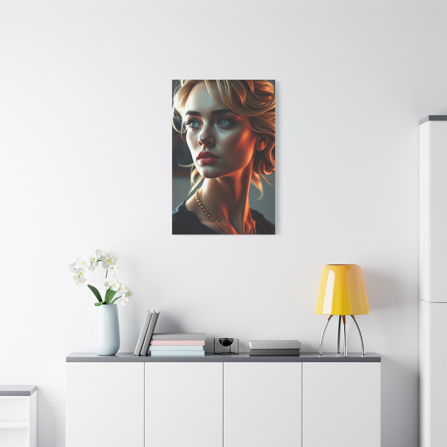 Opulent Femme Portraiture wall art & canvas print
