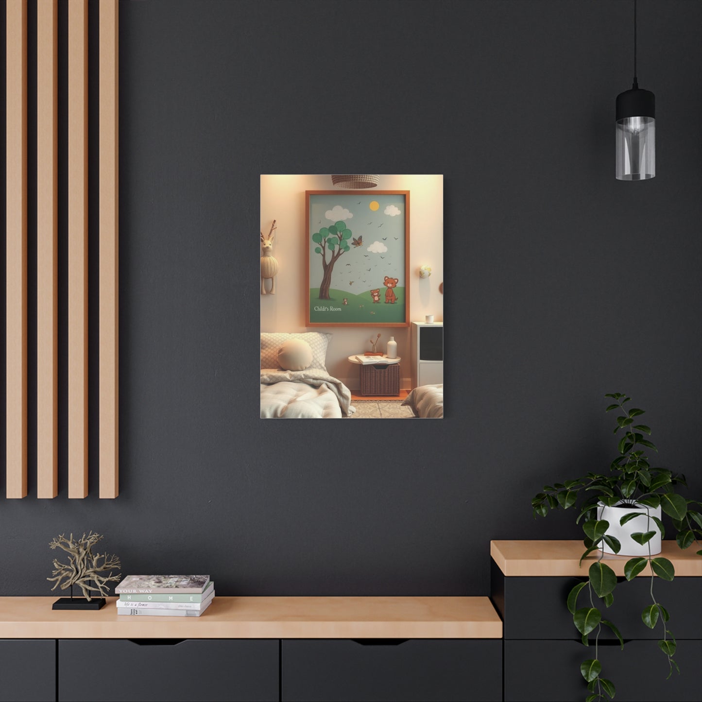 Whimsical Childhood Wall Art Wall Art & Canvas Print