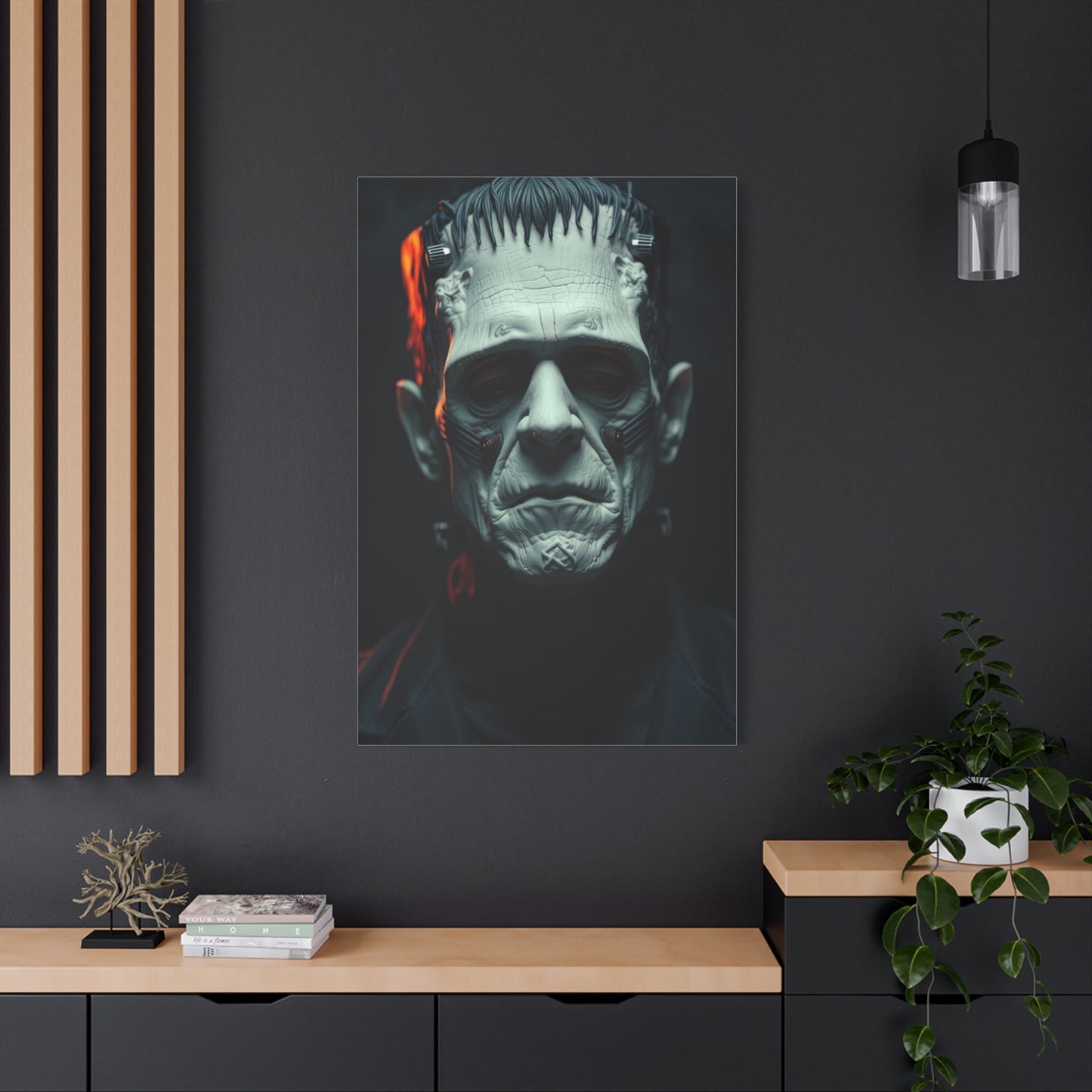 Monstrous Grandeur Canvas wall art & canvas print