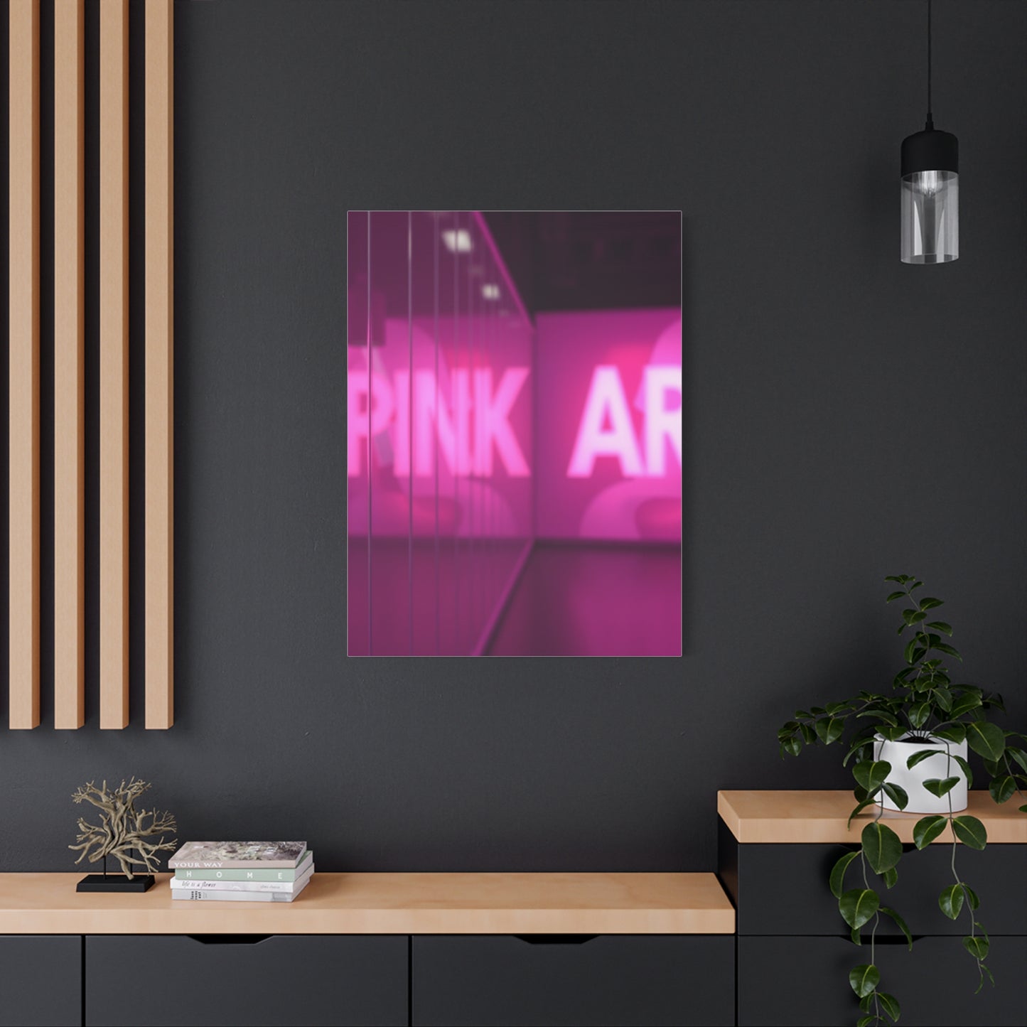 Roseate Elegance Canvas Wall Art & Canvas Print
