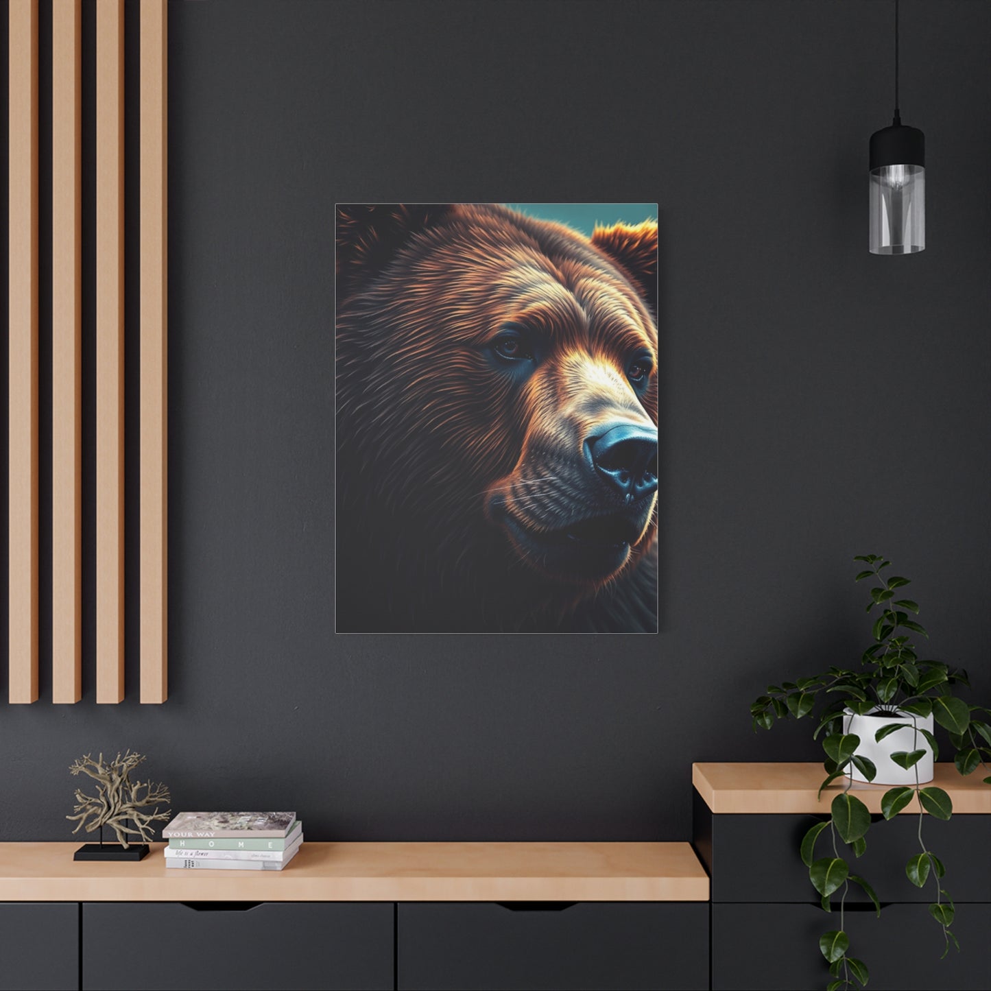 Exquisite Bear Realm Canvas Wall Art & Canvas Print