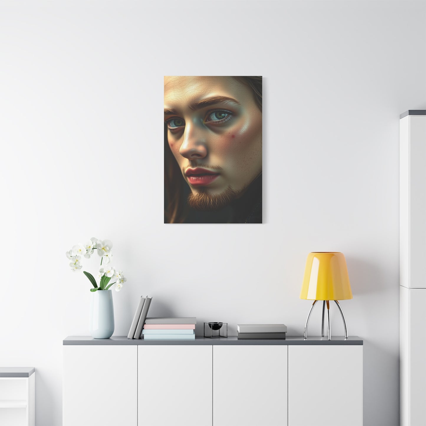Luminous Brushstroke Masterpiece
