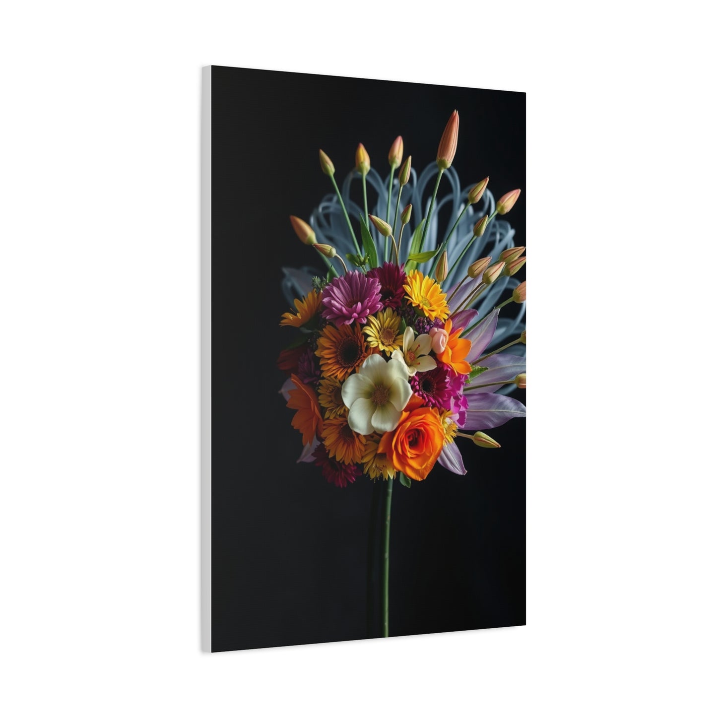 Flower Head Art Premium Canvas 19 Wall Art & Canvas Print