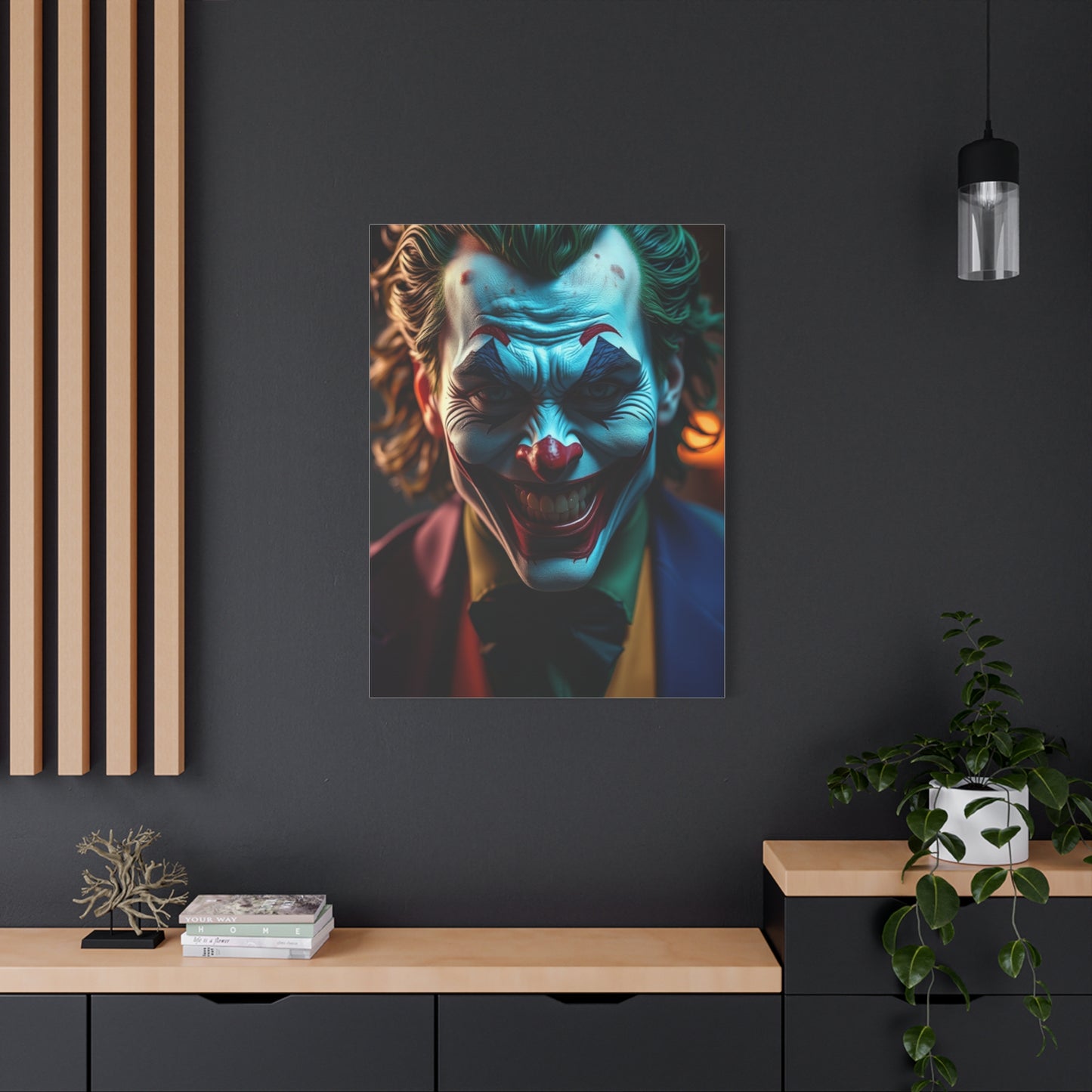 The Joker Art Canvas Art 10 Wall Art & Canvas Print