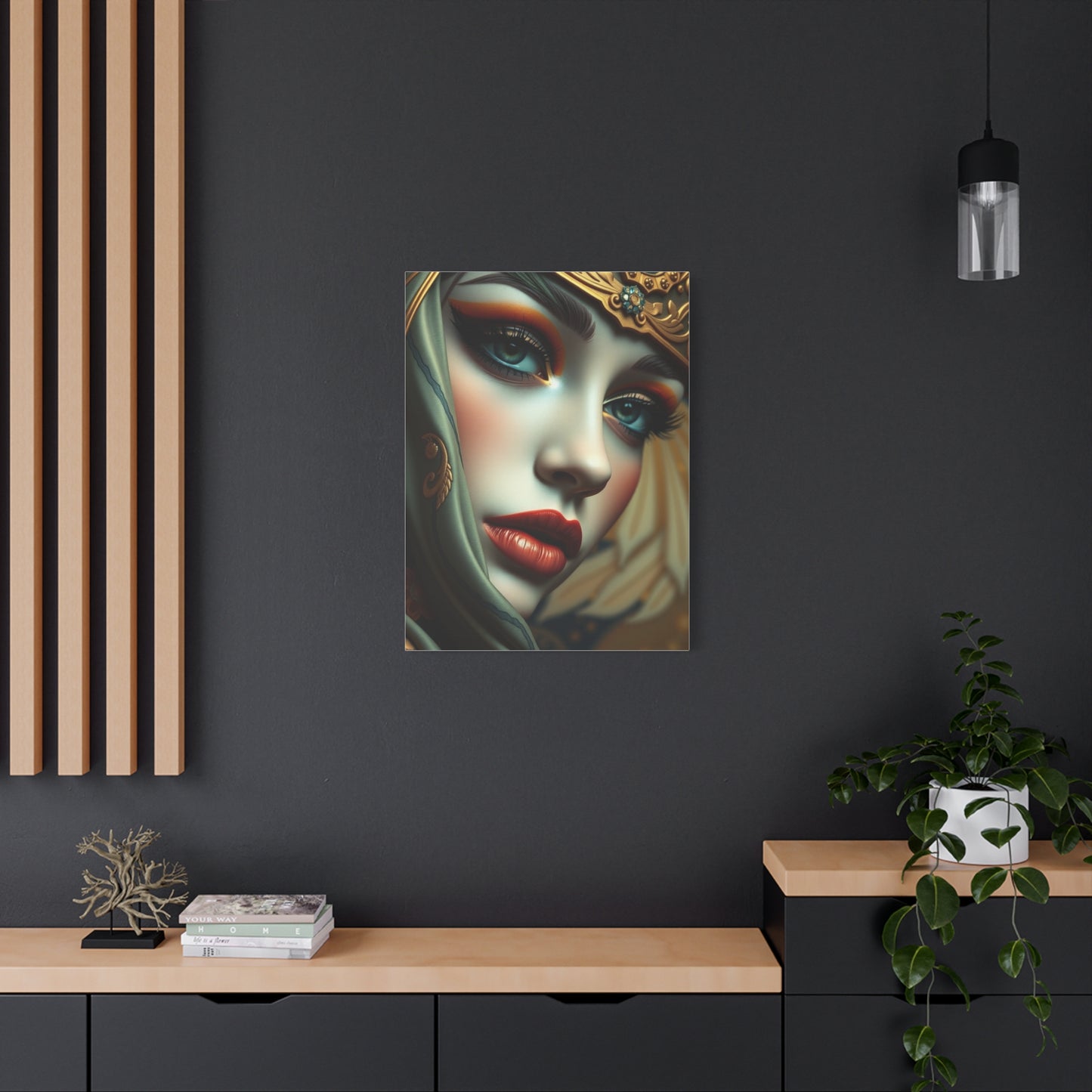 Chic Aesthetic Mural Wall Art & Canvas Print
