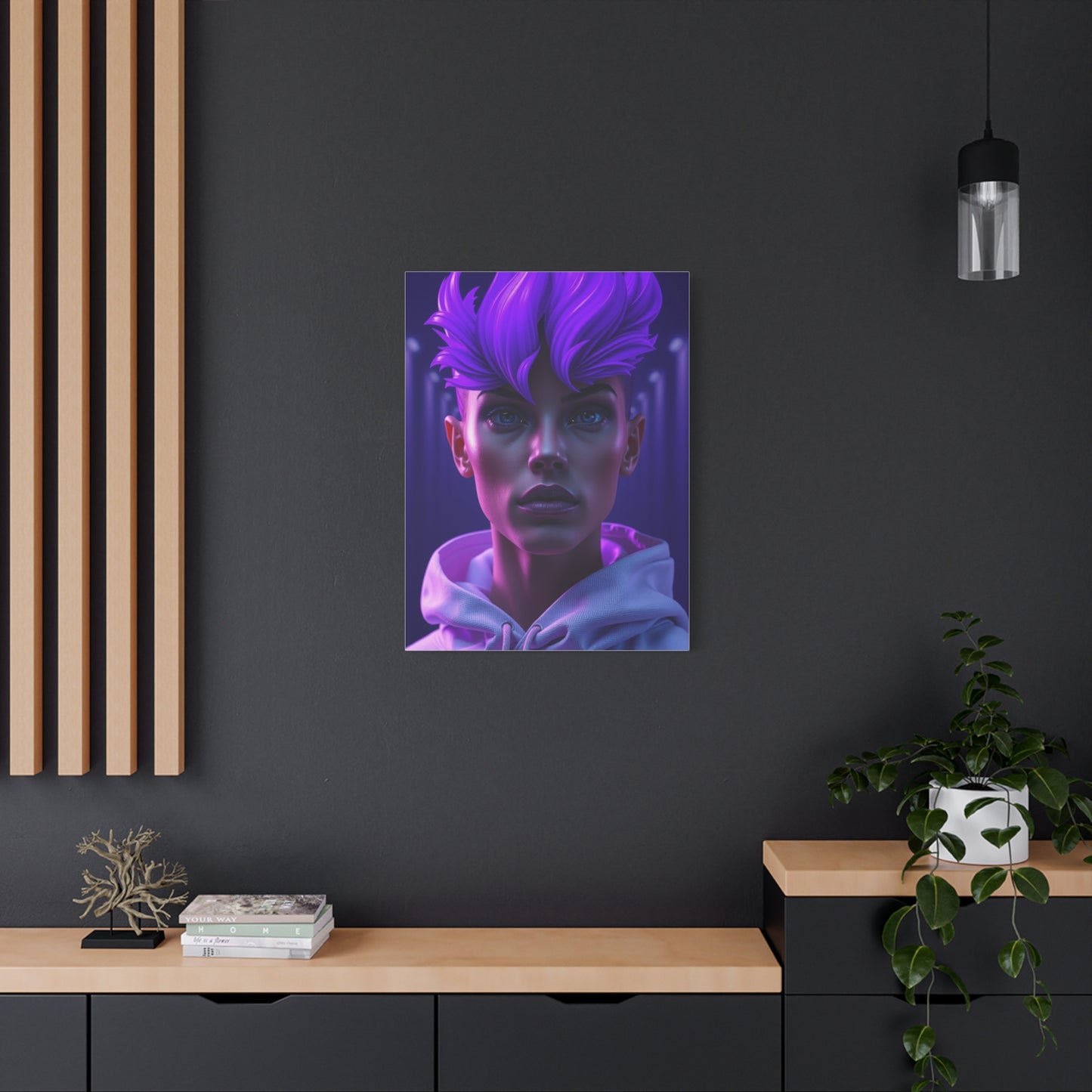 Regal Plum Panorama Wall Art & Canvas Print