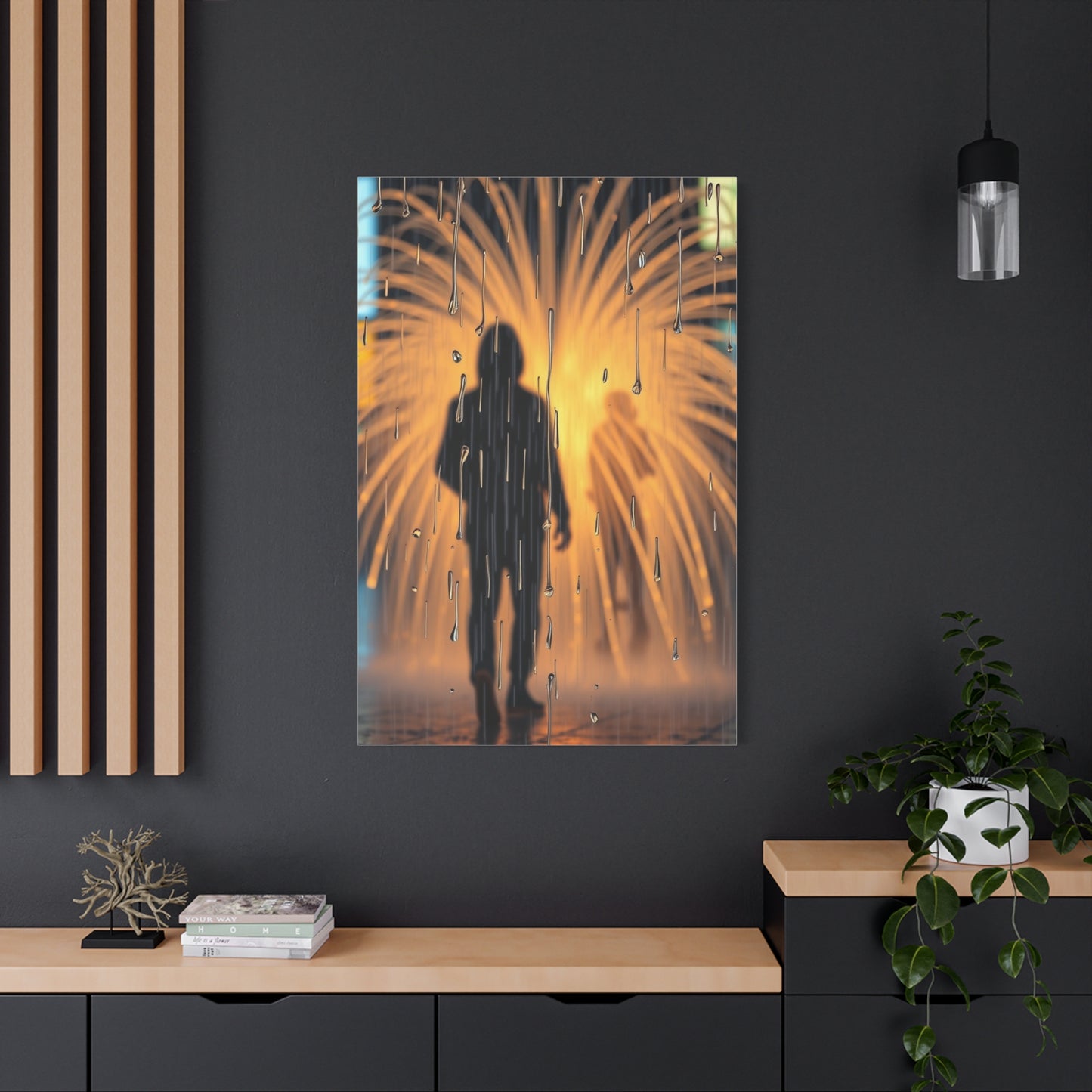 Rain Wall Art Luxury Canvas Wall Art & Canvas Print