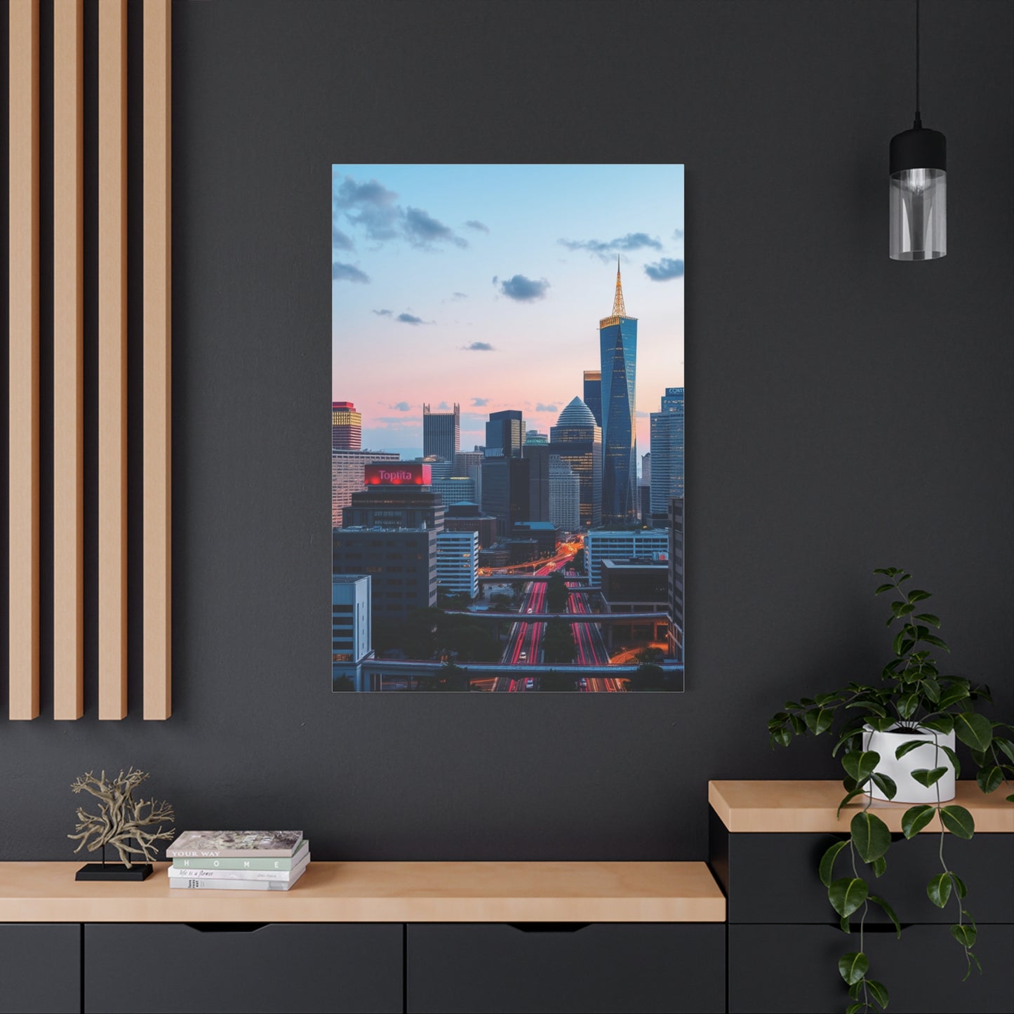 Collection Houston Skylines Art Art Wall Art & Canvas Print