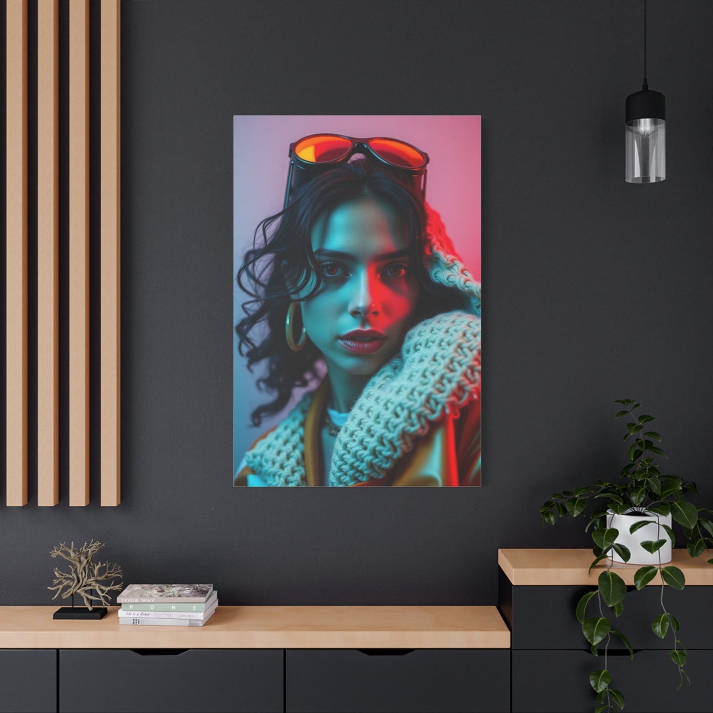 Supreme 70’s Aesthetic Art Canvas Wall Art & Canvas Print