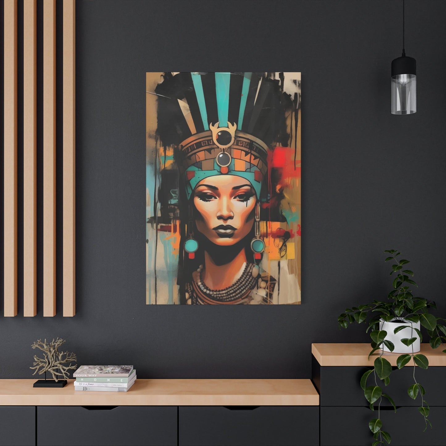 Afro Queen Wall Art & Canvas Prints